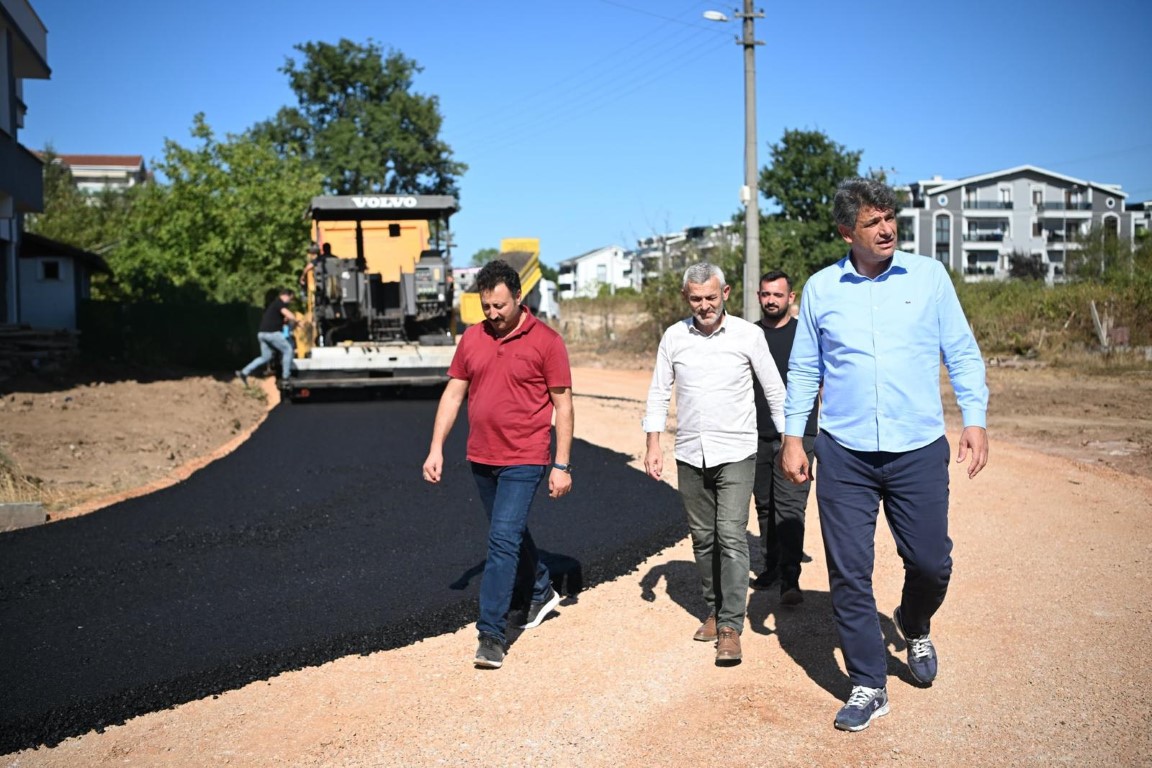 Kartepe’de Asfalt Çalışmaları Devam Ediyor 5