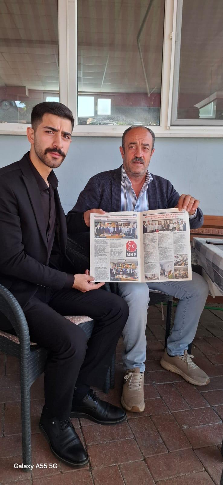 Mhp Dilovası İlçe Teşkilatı Çarşamba Pazarı’nı Ziyaret Etti (1)