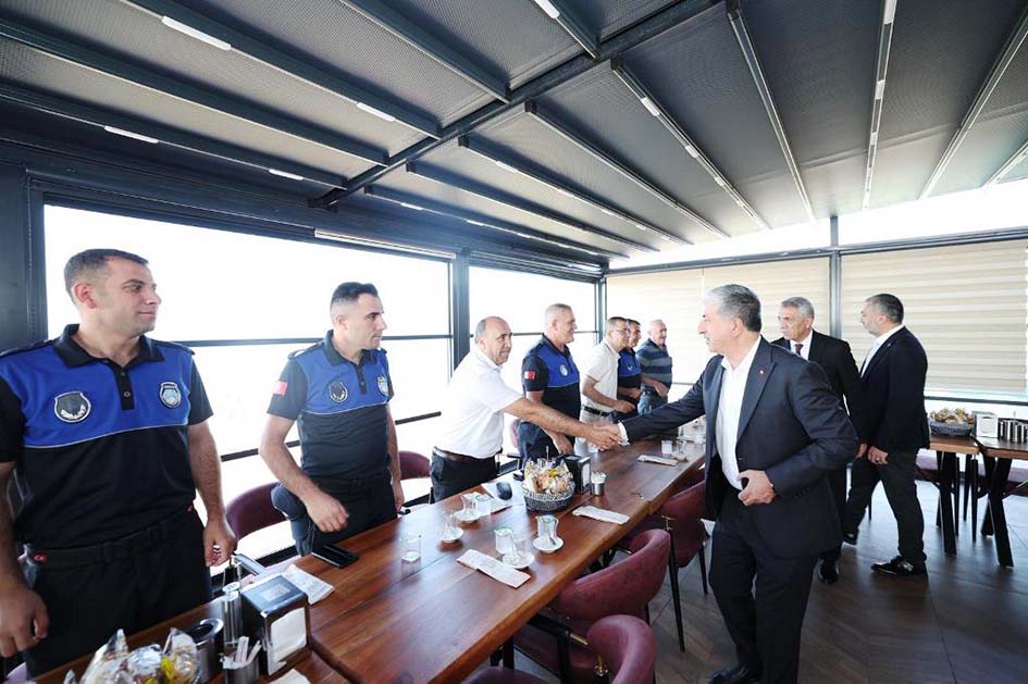 Ramazan Ömeroğlu Zabıtalarla Buluştu 6