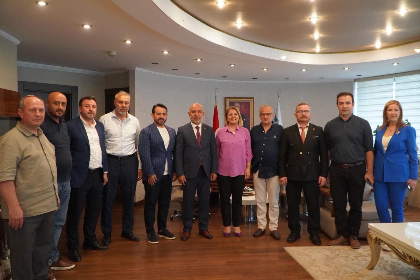 Saadet Partisi’nden Hürriyet’e Ziyaret (3)