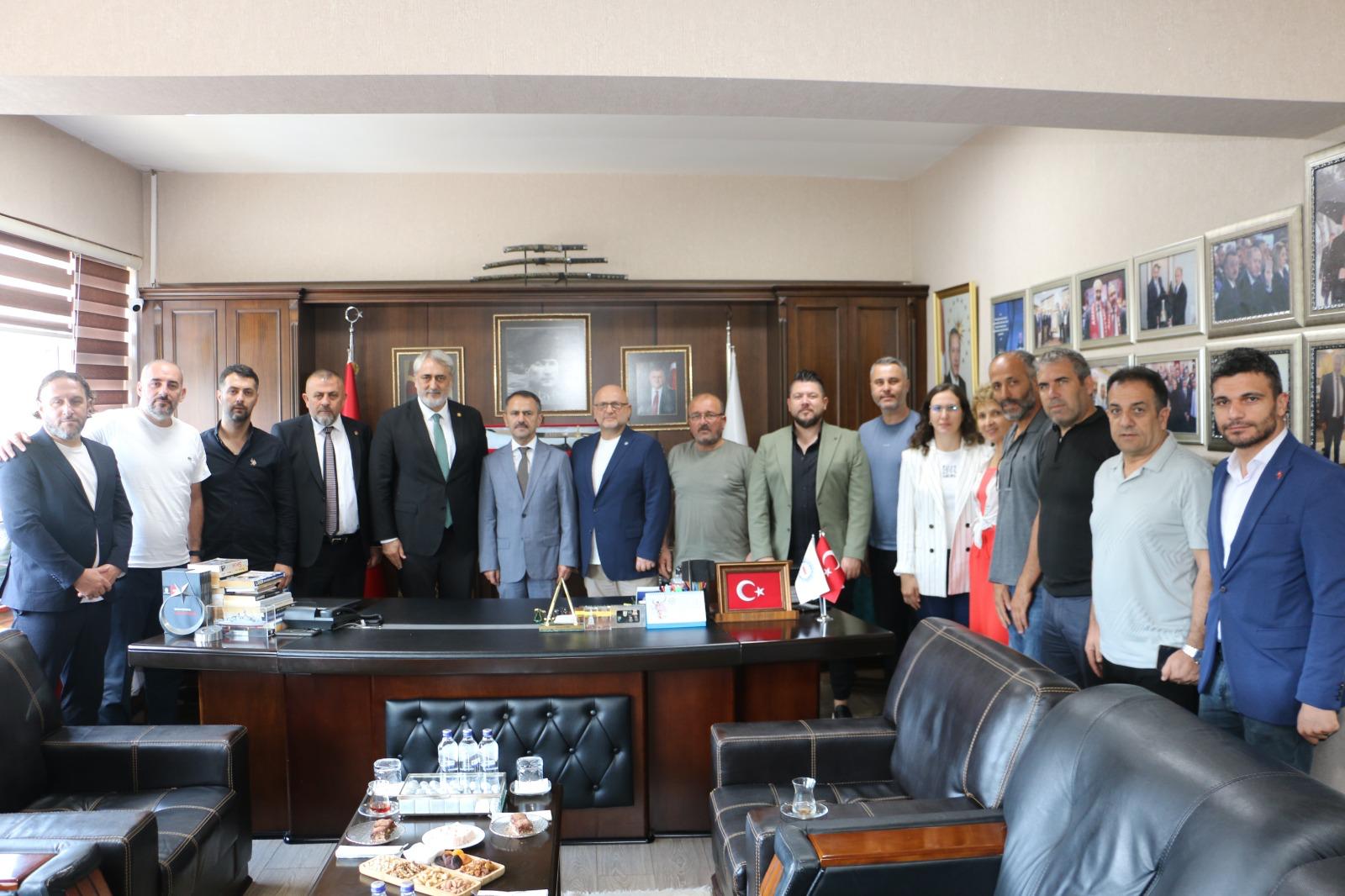 Vali Aktaş, Amatör Spor Kulüplerini Ziyaret Etti (1)