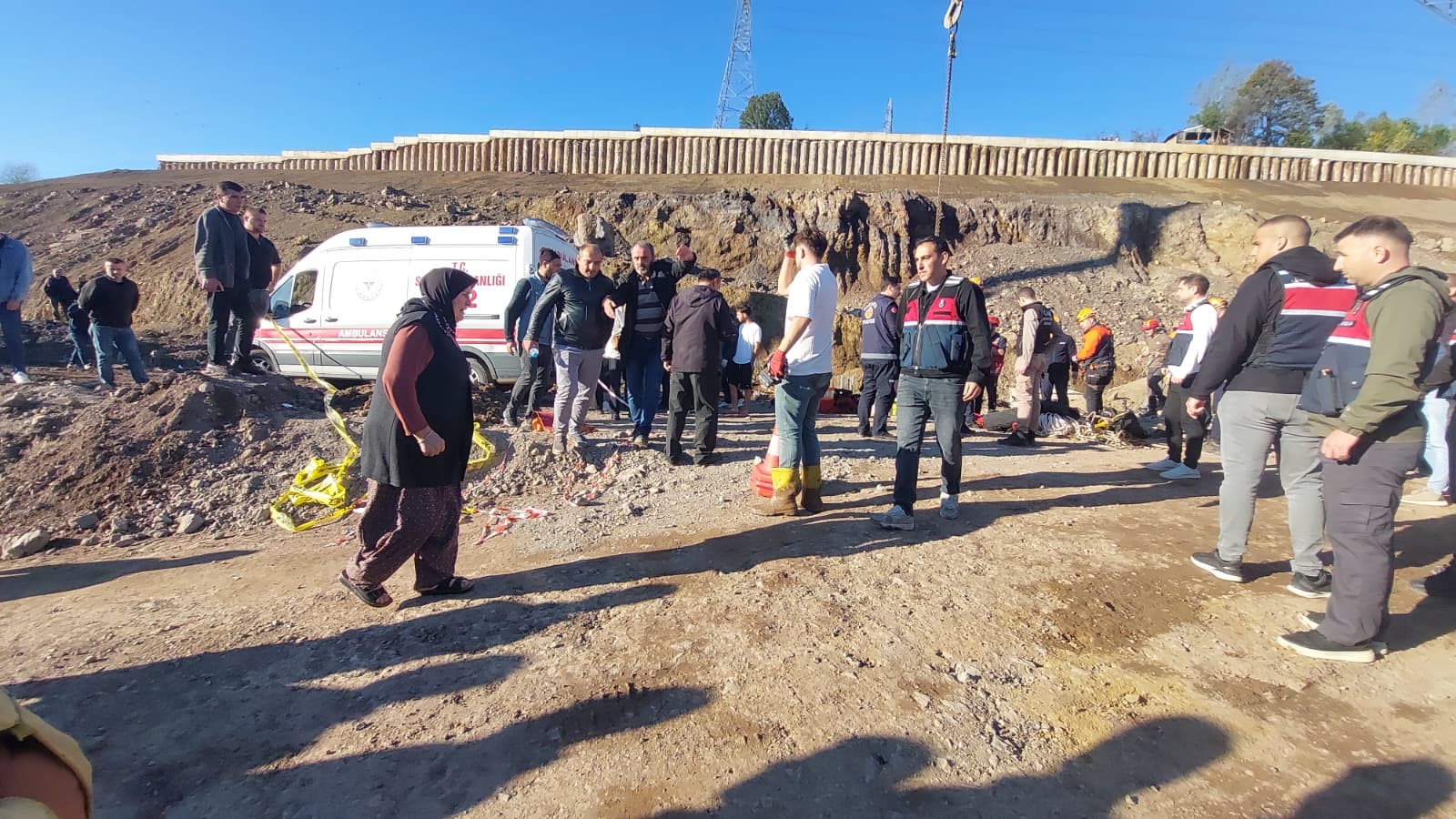 30 Metreden Düşen İşçi Hayatını Kaybetti! 01