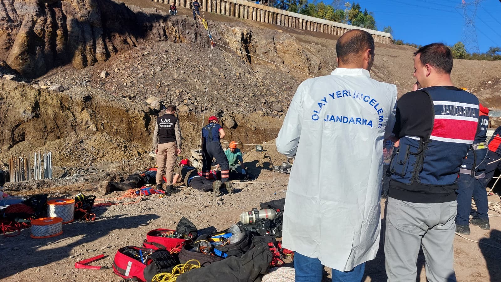 30 Metreden Düşen İşçi Hayatını Kaybetti! 03