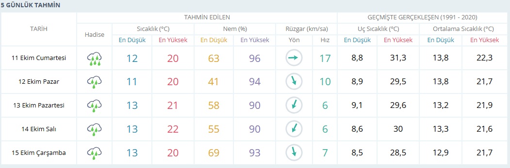 5 Günlük