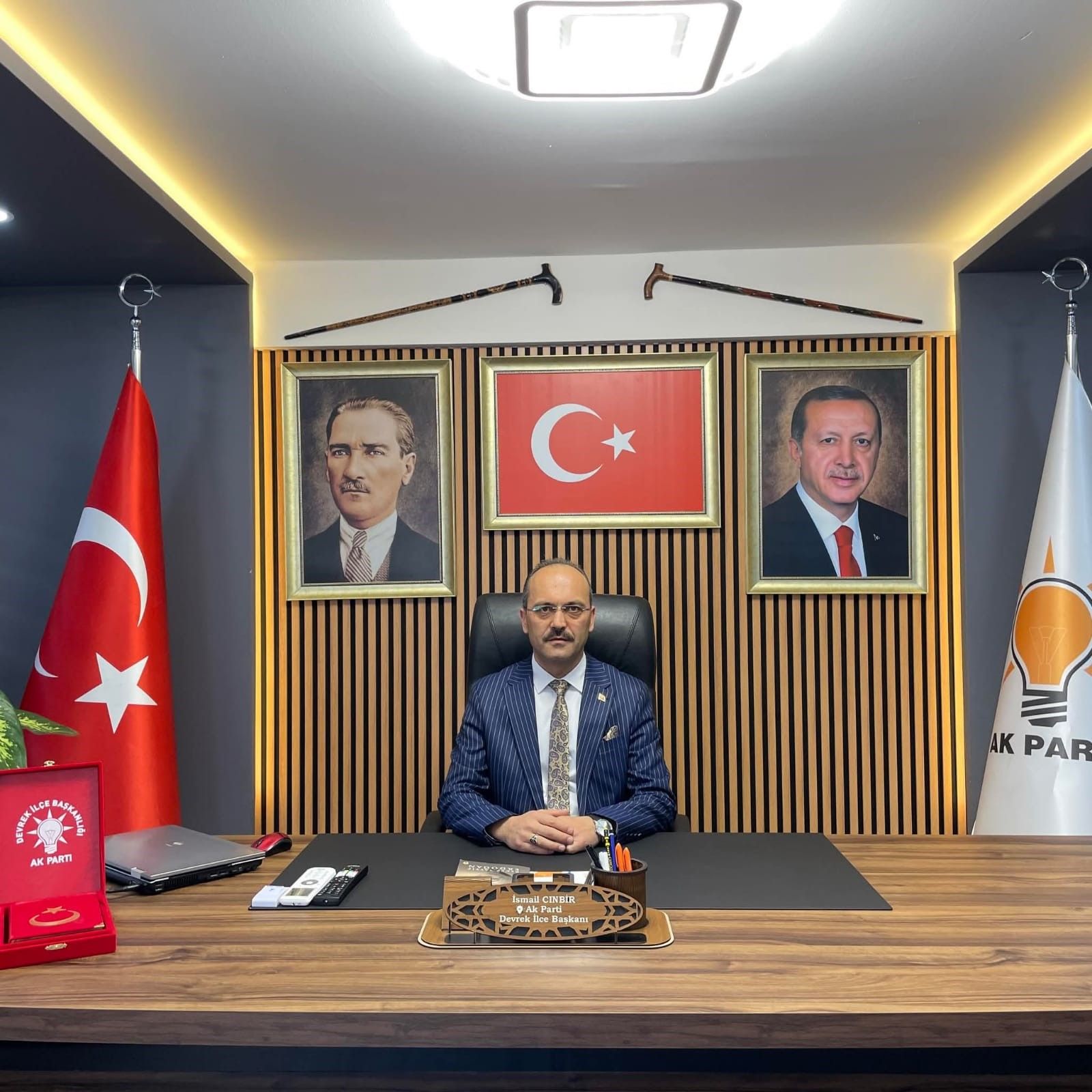 Ak Parti İlçe Başkanı Görevinden İstifa Etti