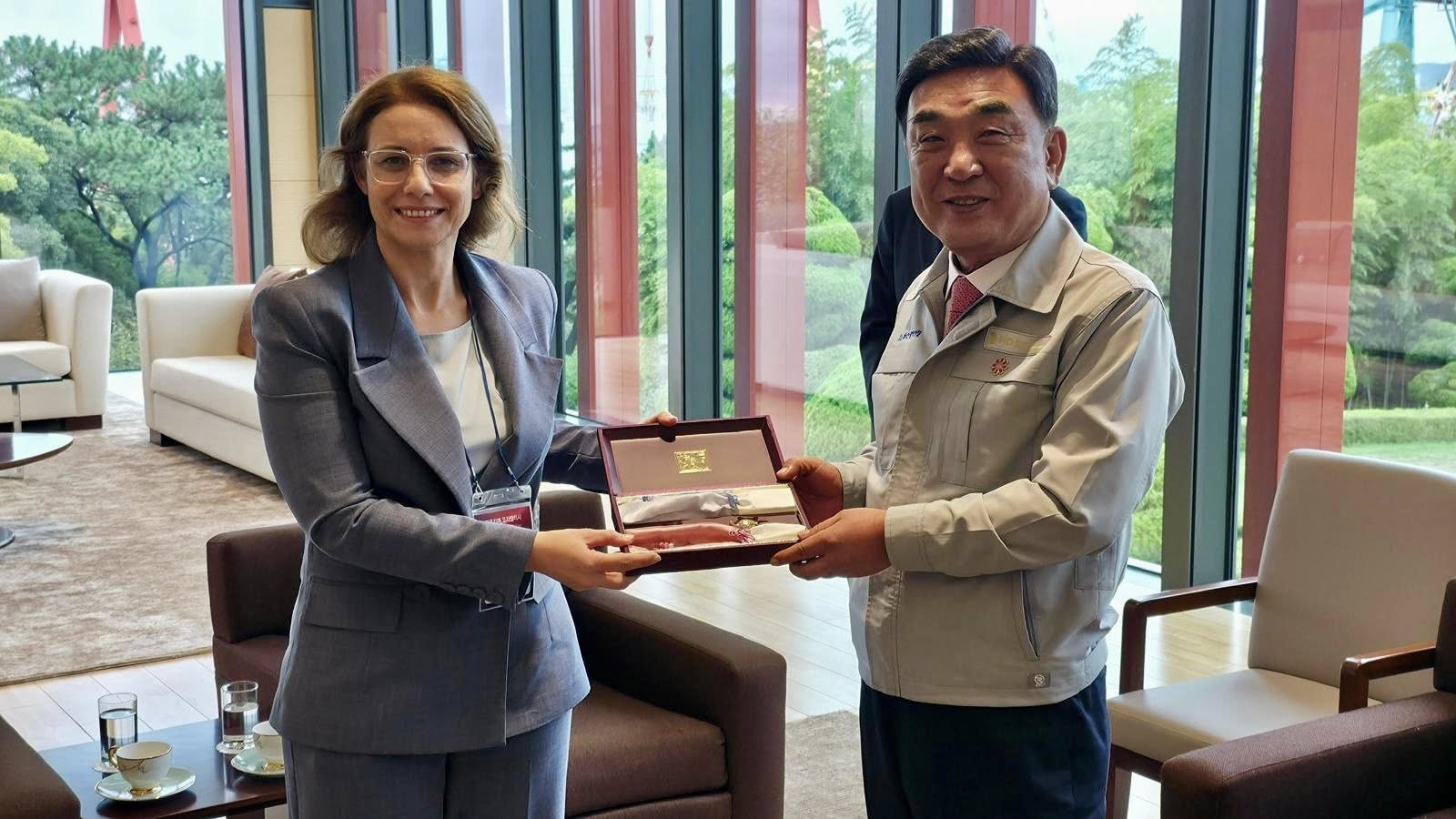 Berna Abiş “Başkan Büyükakın’ın Selamlarını Ulsan’a İlettik” (5)