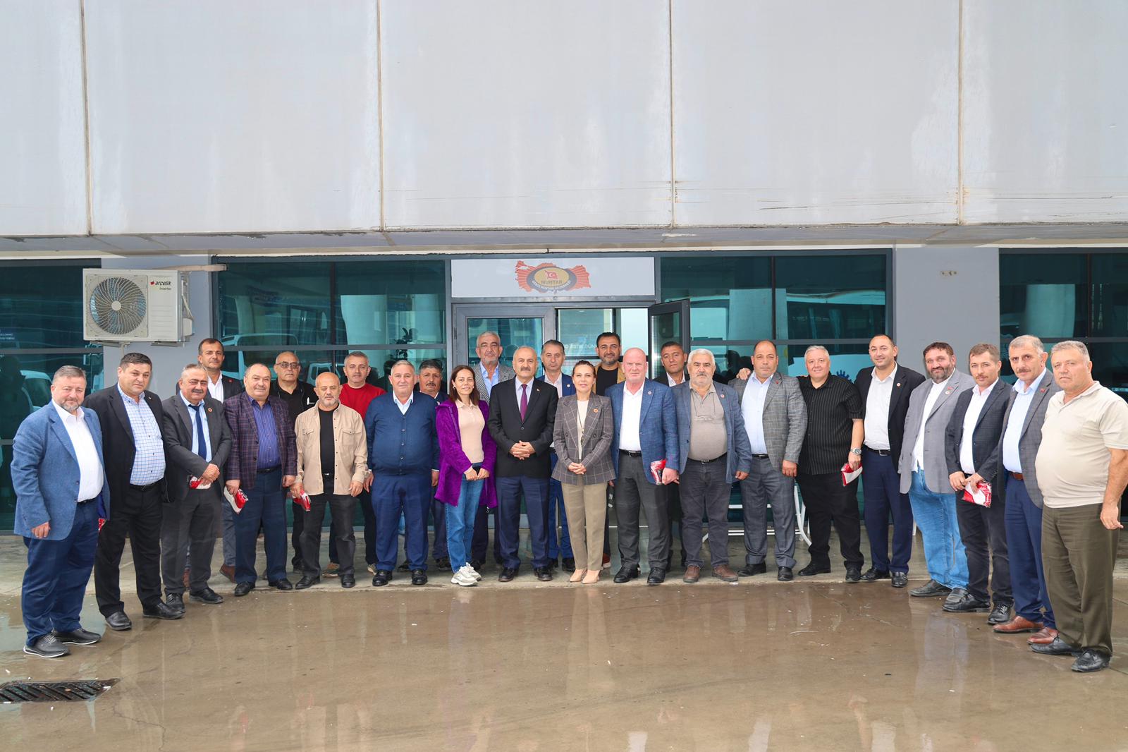 Büyükgöz, Muhtarlarla Buluştu2