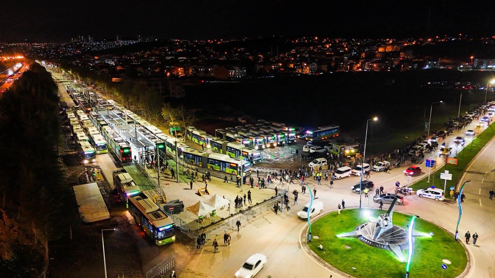 Büyükşehir’den Taraftara Tam Destek “Maç Bitti, Tramvaylarımız Hazır!”-1