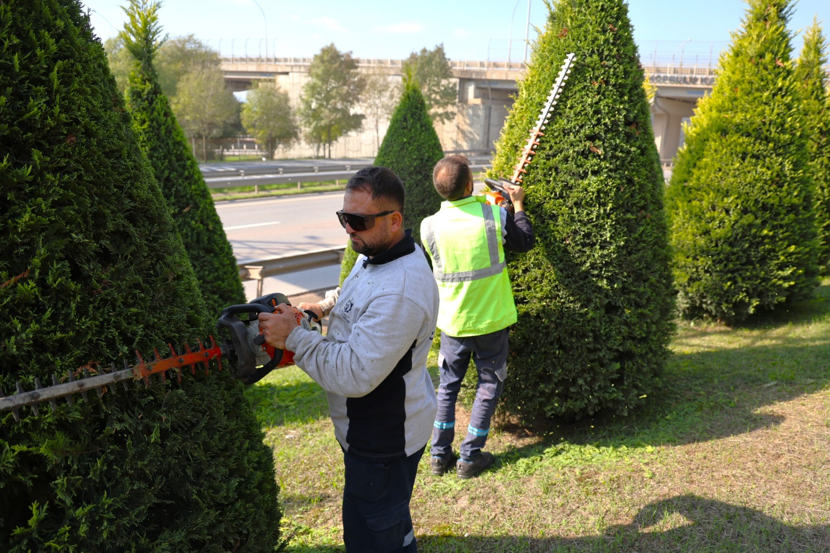 Büyükşehir’den Yeşil Alanlara Özenli Bakım (4)