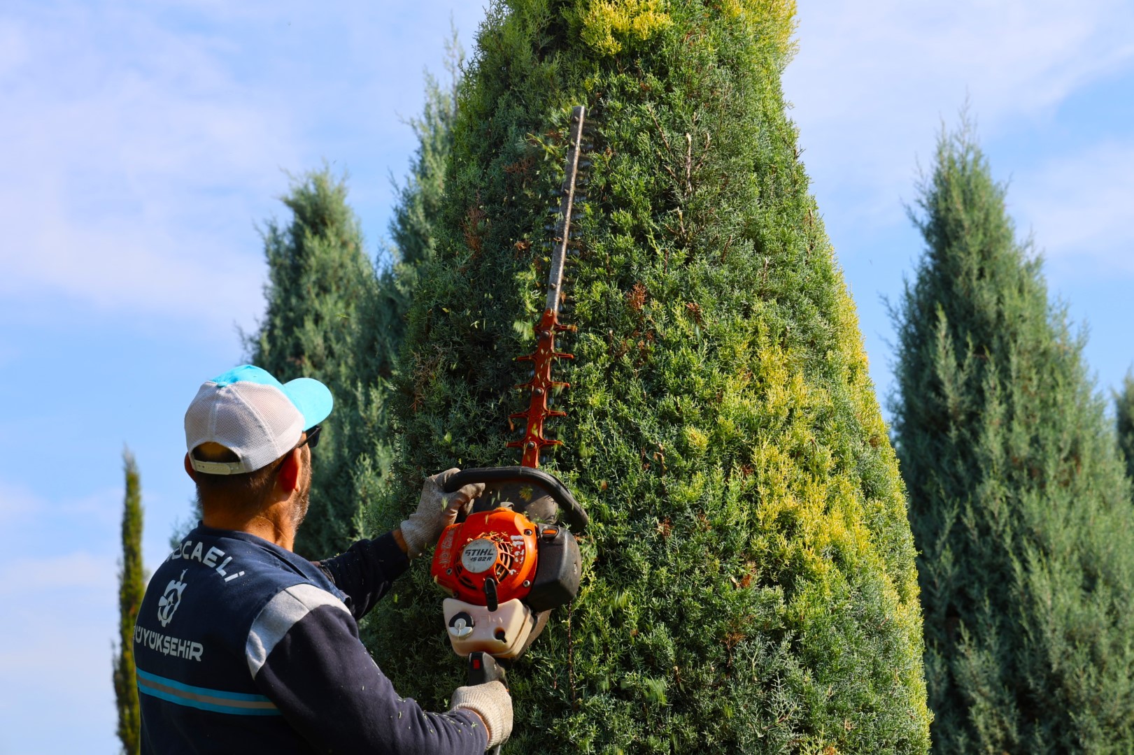 Büyükşehir’den Yeşil Alanlara Özenli Bakım (5)