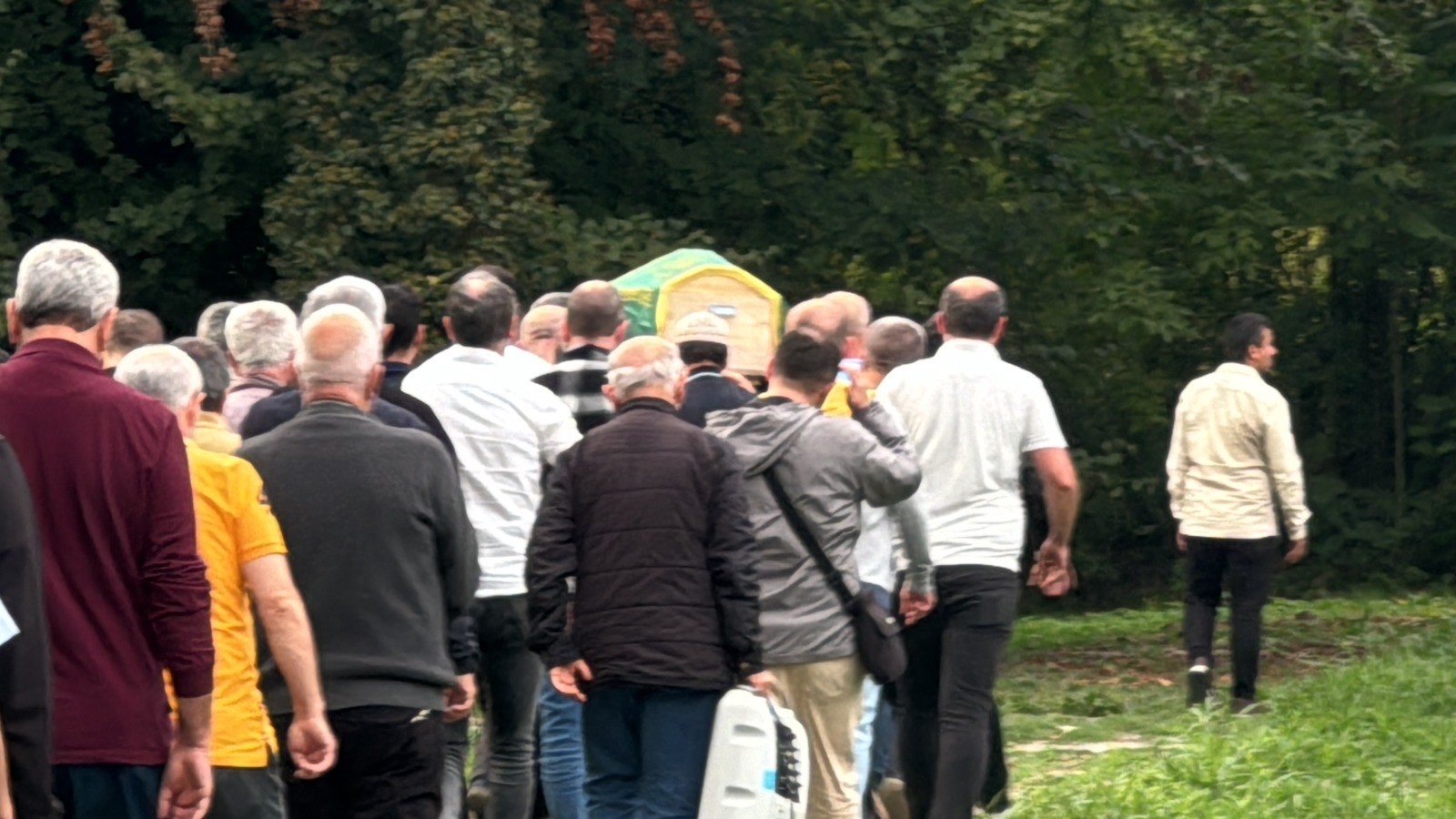Dilovası’nda Patlamada Hayatını Kaybeden Murat Fırtına, Son Yolculuğuna Uğurlandı (3)