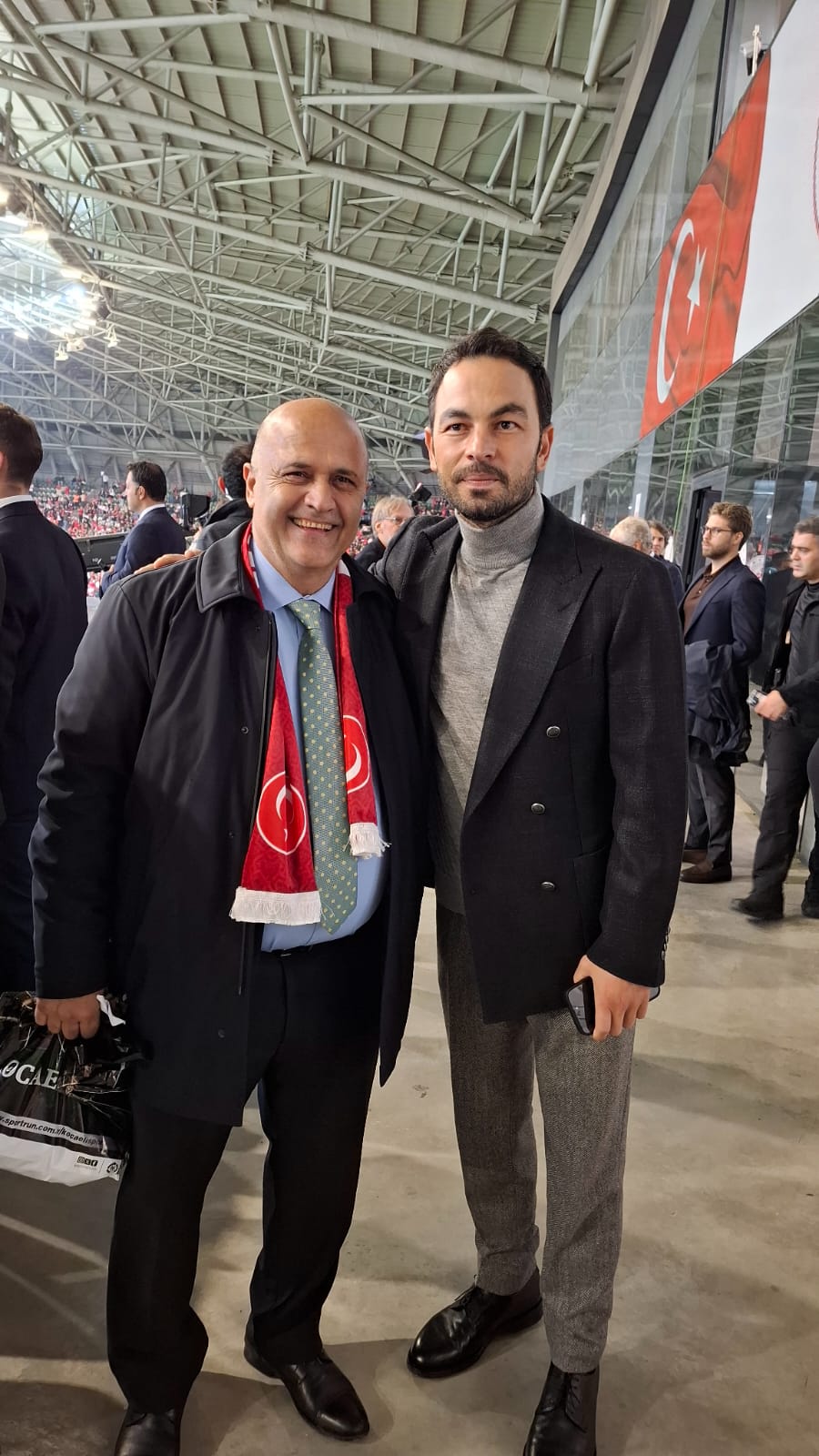 Durul Ve İnan, Türkiye Gürcistan Maçı Öncesi Stada Geldi (2)