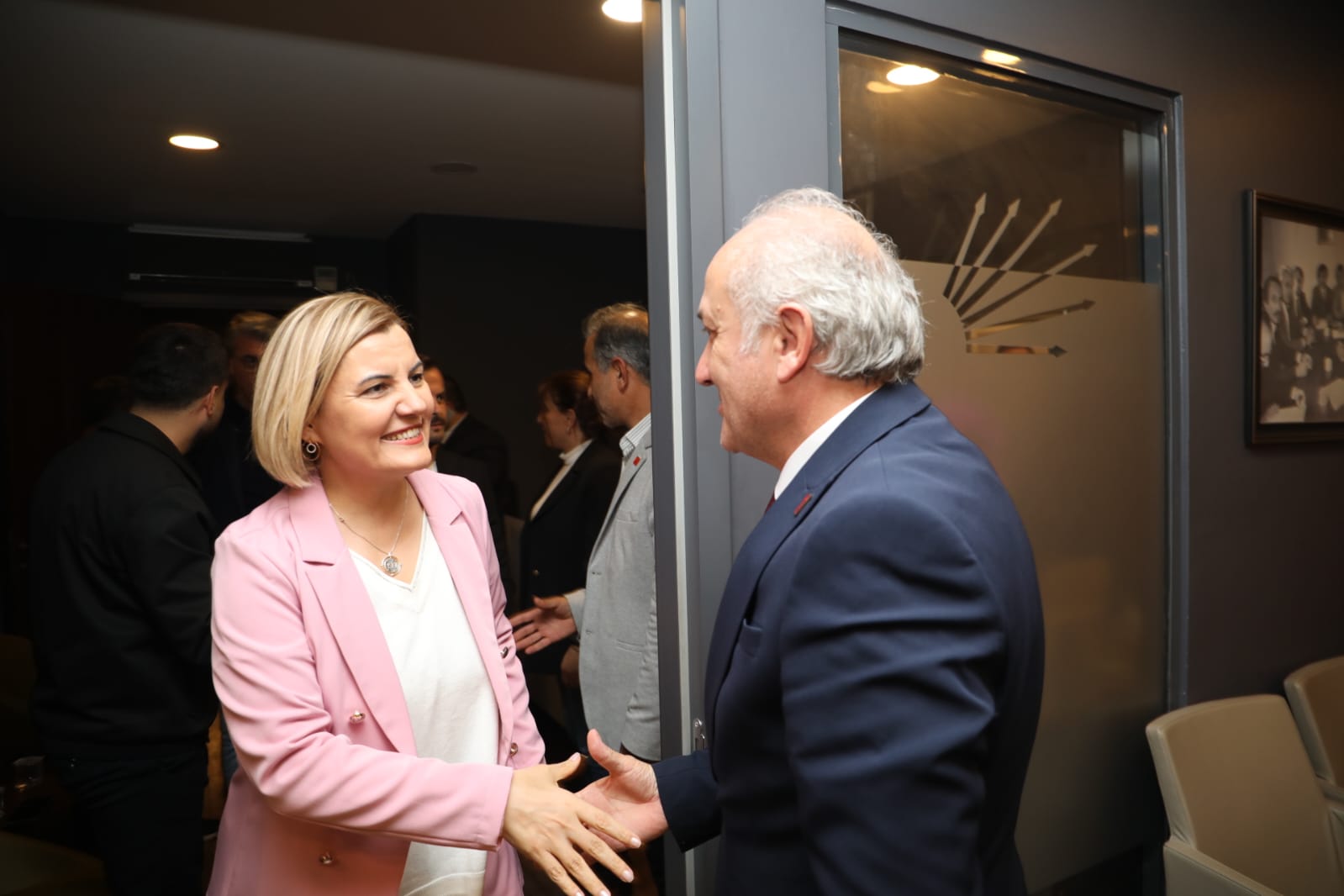 Fatma Baskan'dan Chp Kocaeli Il Baskani Arcan'a Hayirli Olsun Ziyareti (7)