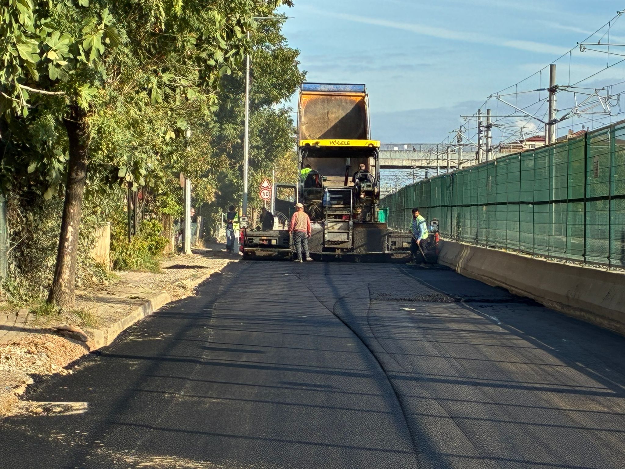 Gebze’de Asfalt Yenileme Çalışmaları Devam Ediyor 1