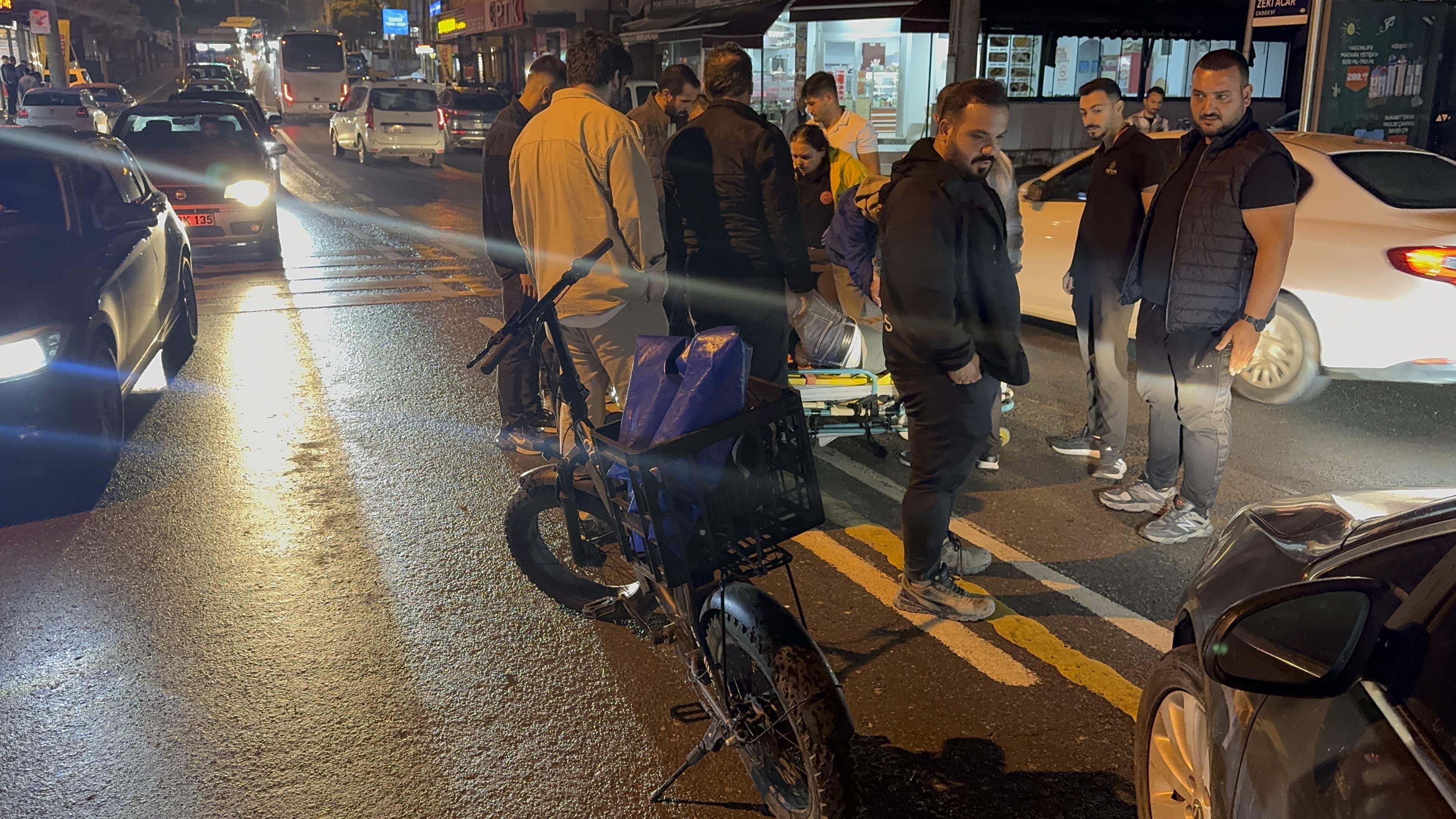 Hastane Önünde Feci Kaza! (4)