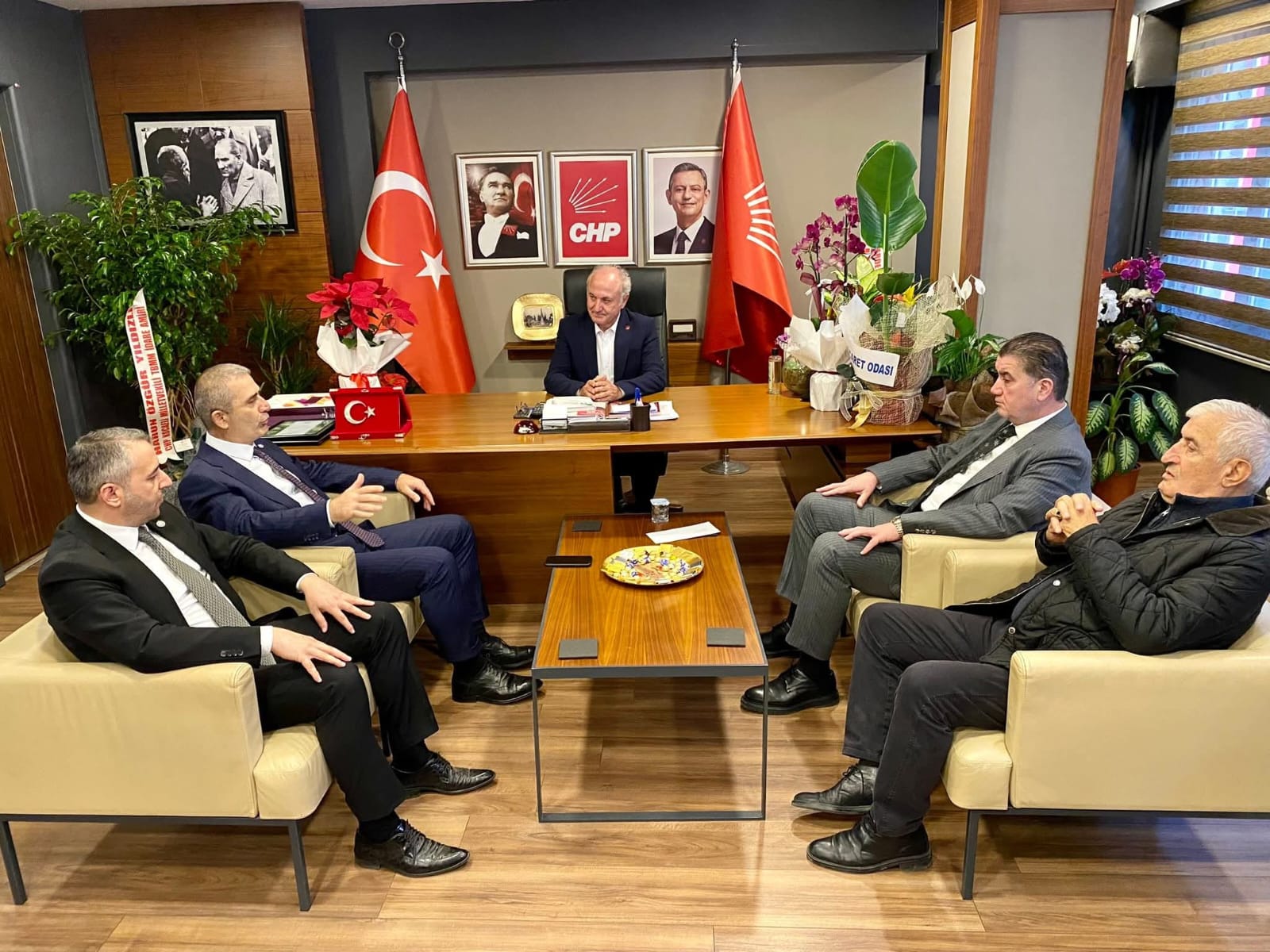 İyi̇ Parti’den Chp’ye Ziyaret! “Dayanışma Ve Demokrasi Vurgusu” (7)