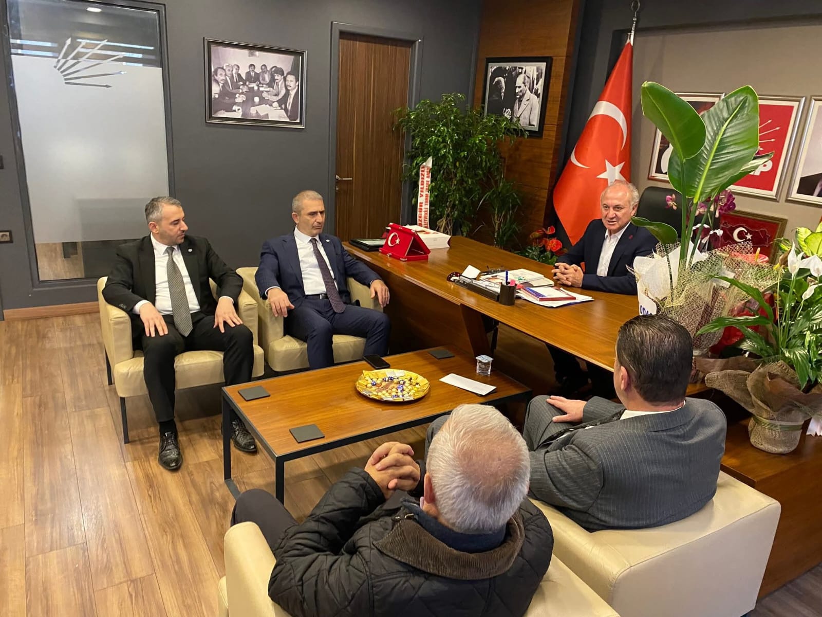 İyi̇ Parti’den Chp’ye Ziyaret! “Dayanışma Ve Demokrasi Vurgusu” (9)