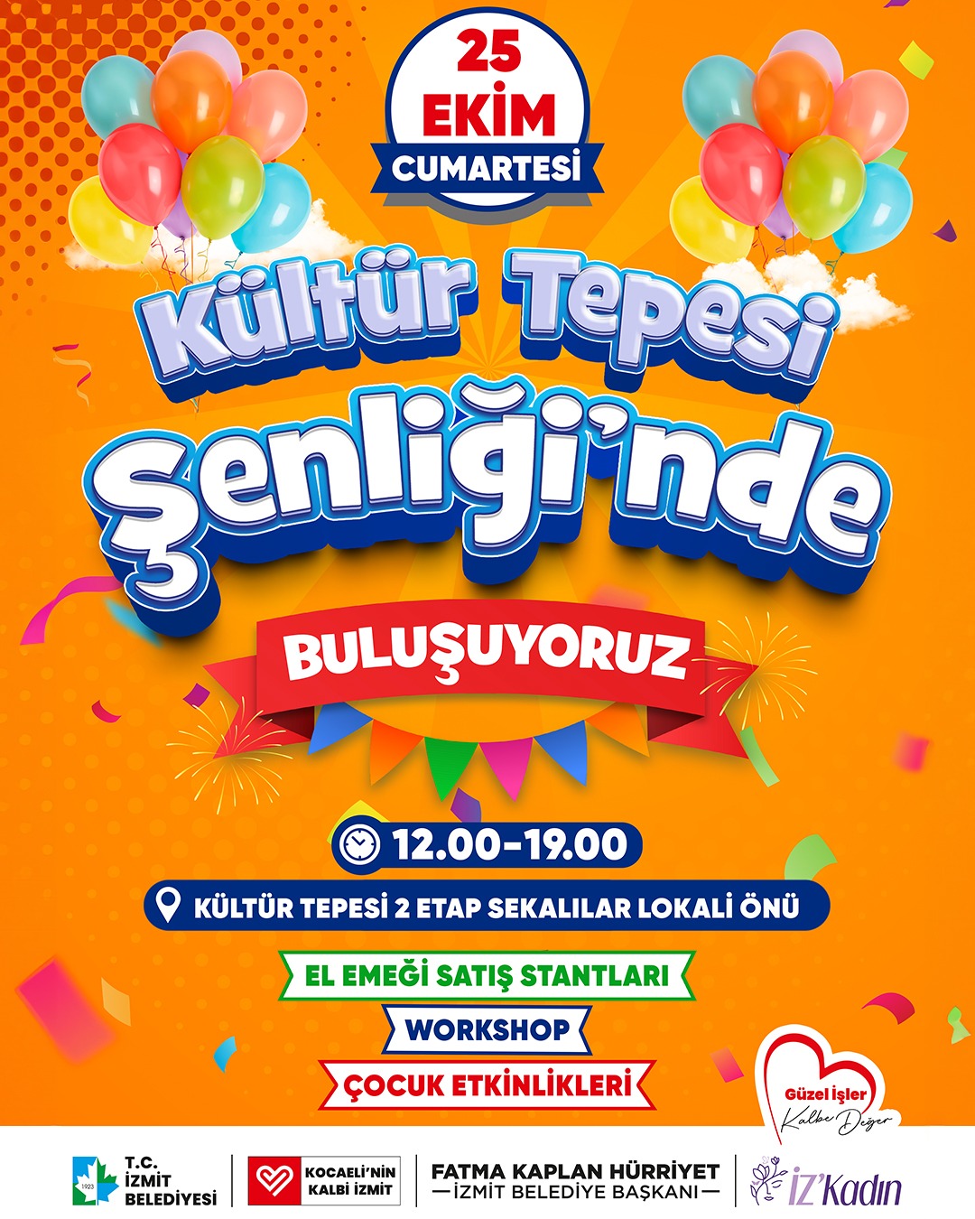 İzmit Belediyesinden Kültür Tepesi Şenliği 2