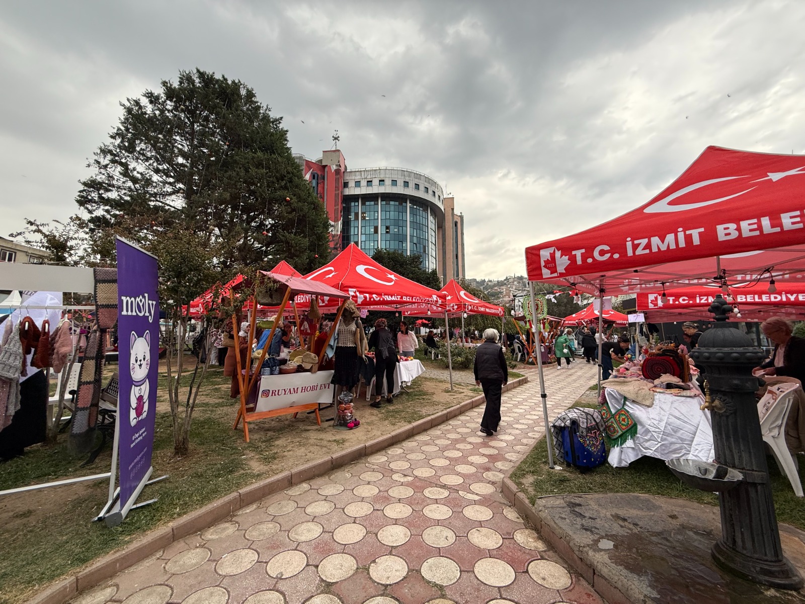 İzmitliler Örgü Festivali’nde Buluştu (2)