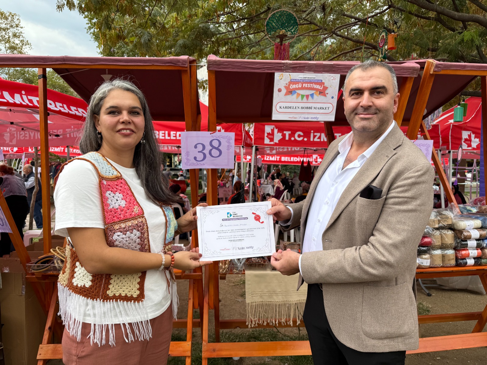 İzmitliler Örgü Festivali’nde Buluştu (3)