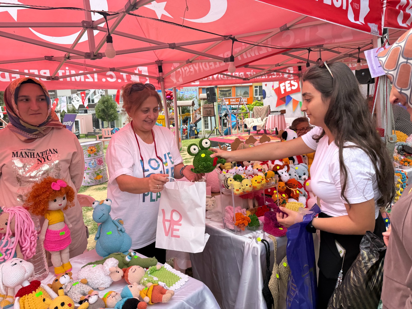 İzmitliler Örgü Festivali’nde Buluştu (5)
