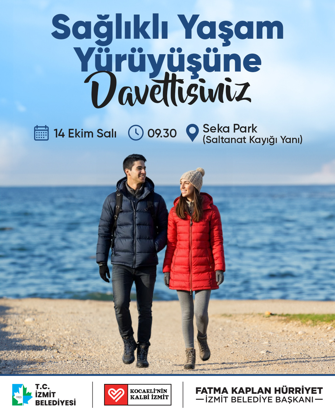 Izmit'te Güz Dönemi Saglikli Yasam Yürüyüsleri Basliyor
