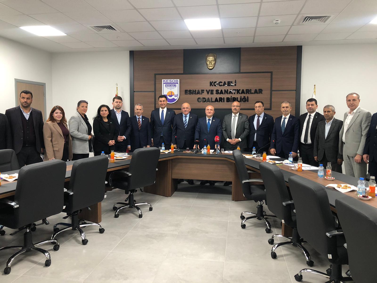 Kesob Başkanı’ndan Büyükakın’a Teşekkür “Esnafın Yanında Olan Herkese Minnettarız” 1