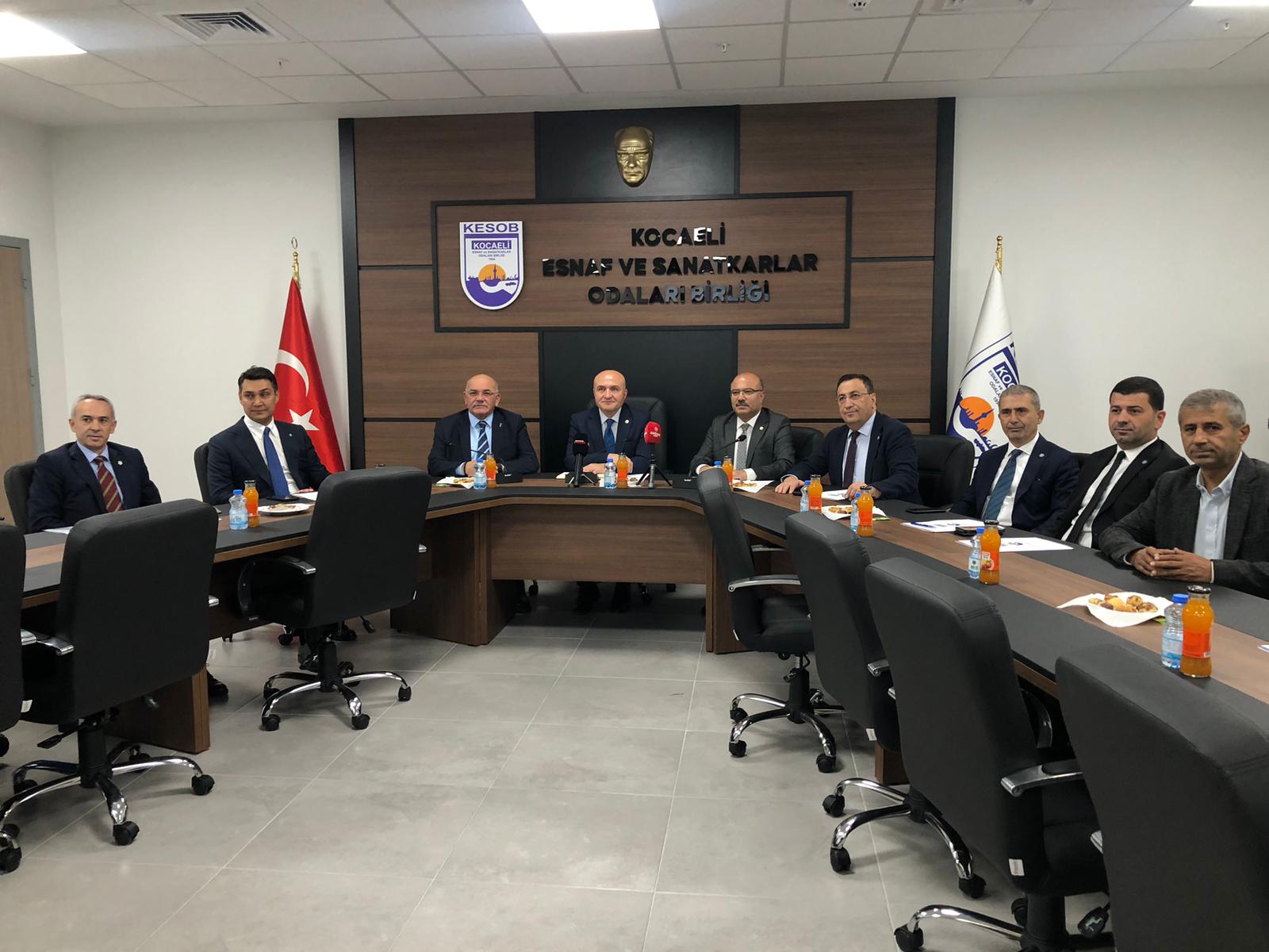 Kesob Başkanı’ndan Büyükakın’a Teşekkür “Esnafın Yanında Olan Herkese Minnettarız” 2