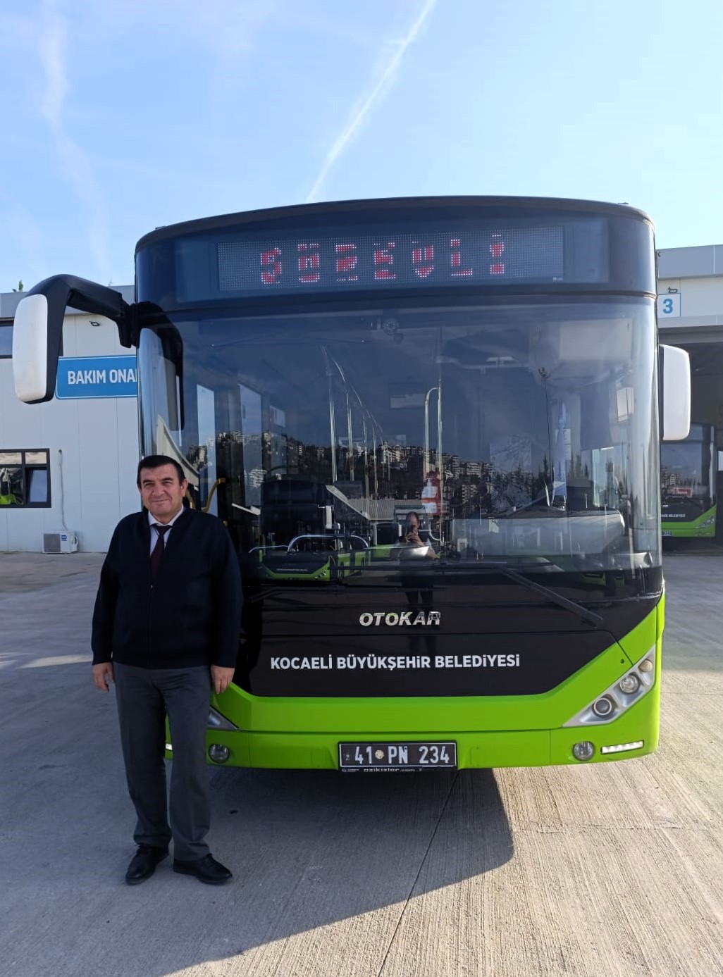 Kocaeli'de Otobüs Şoföründen Örnek Davranış 2
