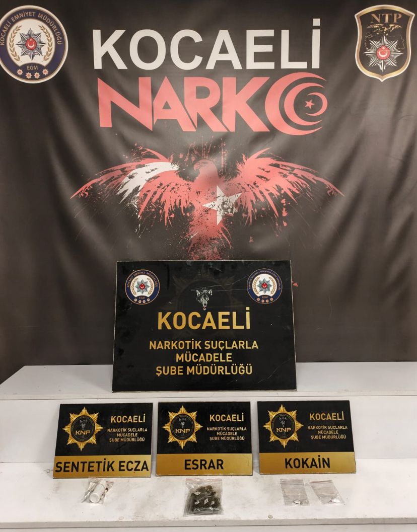 Kocaeli’de Uyuşturucu Operasyonu! 4 Zanlı Tutuklandı (2)
