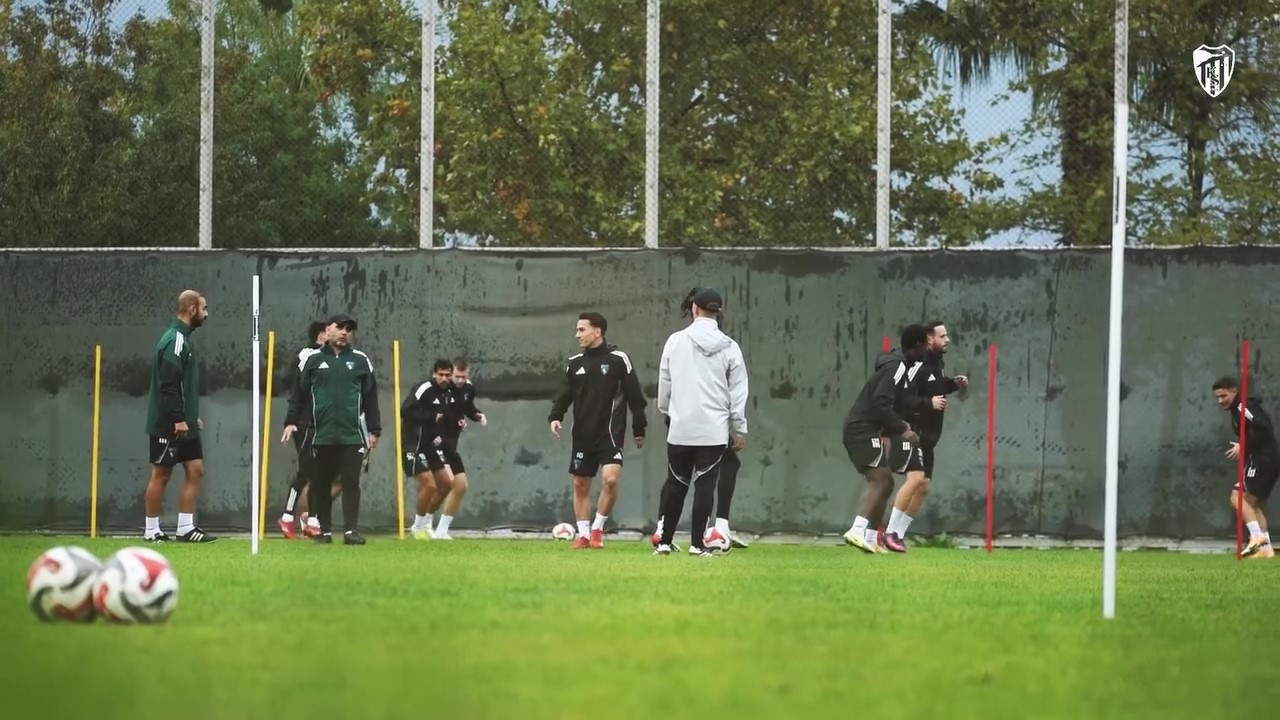 Kocaelispor, Alanyaspor Maçı Hazırlıklarını Sürdürüyor (2)