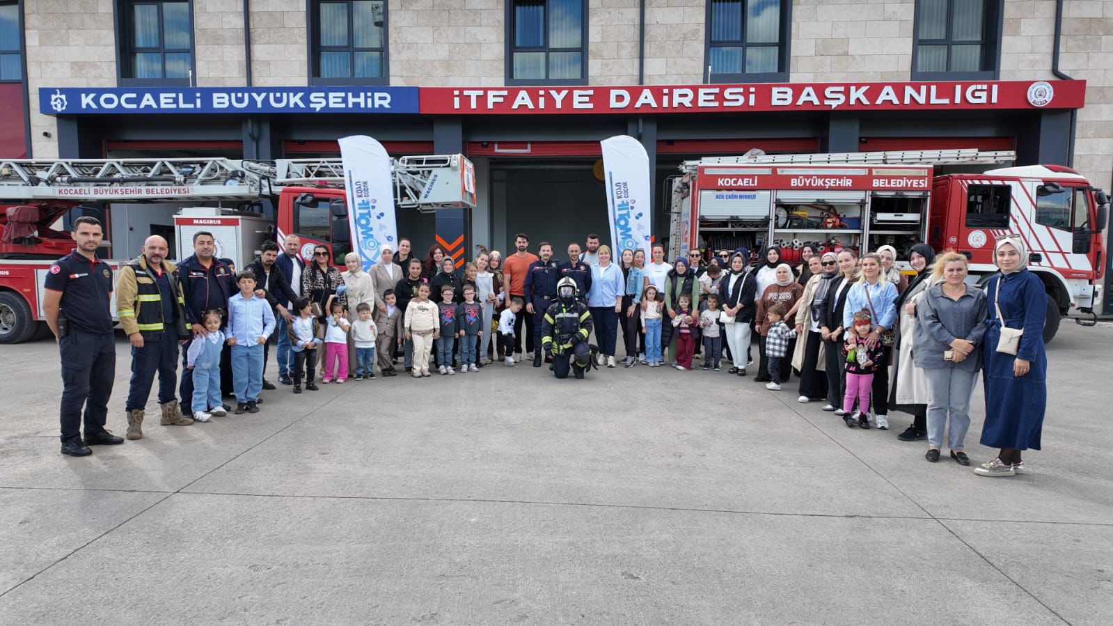 Öğrenciler Itfaiyecilik Mesleğini Yakından Tanıdı (6)