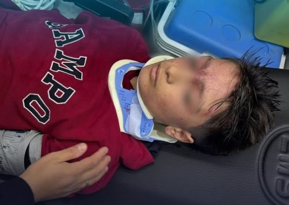 Okul Çıkışında İzdiham 23 Öğrenci Yaralandı