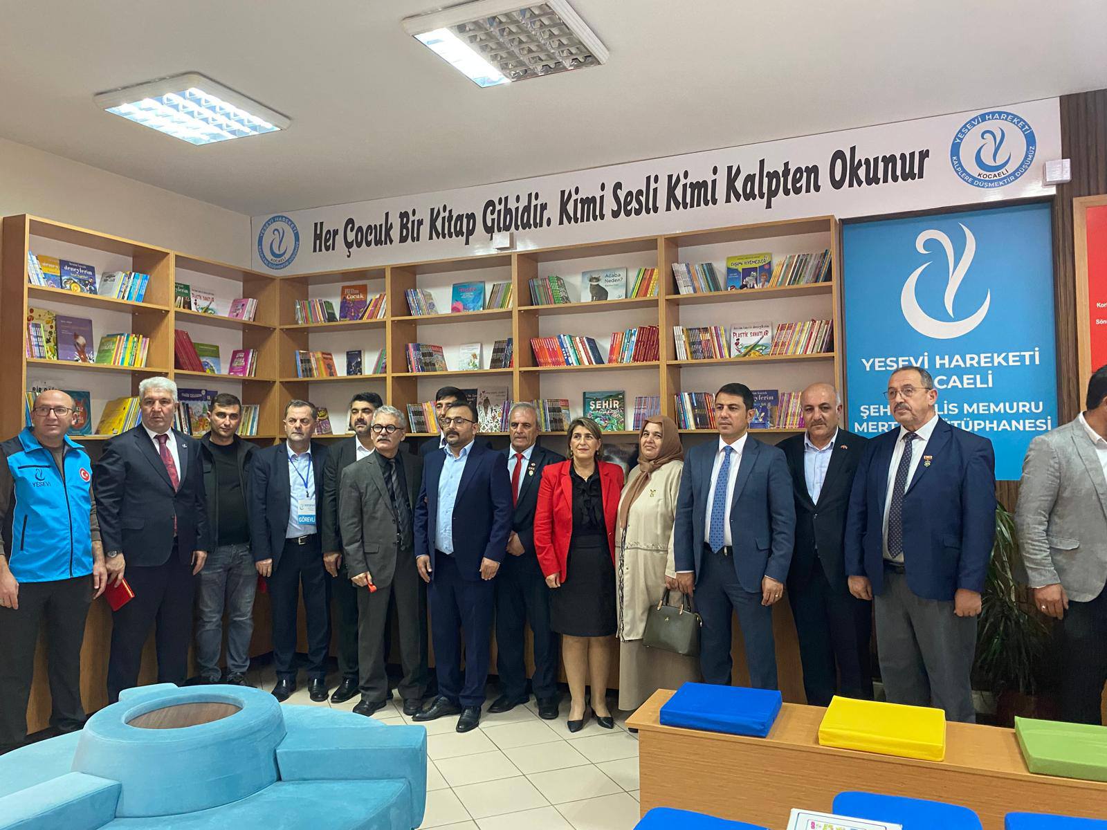 Şehit Polis Mert Er’in Adı Kütüphanede Yaşatıldı (5)