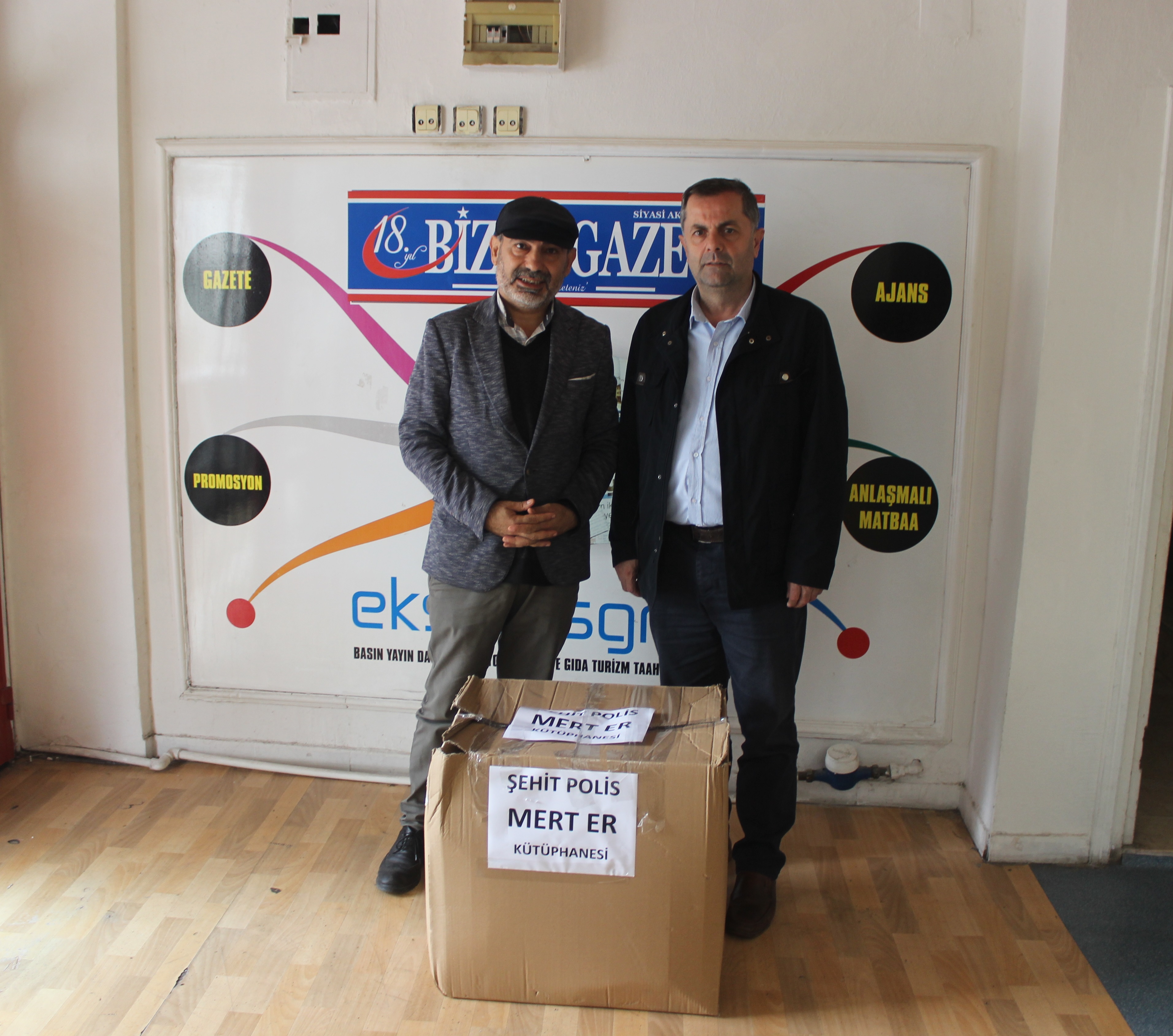 Şehit Polis Mert Er’in Adına Kurulacak Kütüphaneye 280 Kitaplık Anlamlı Bağış(1)