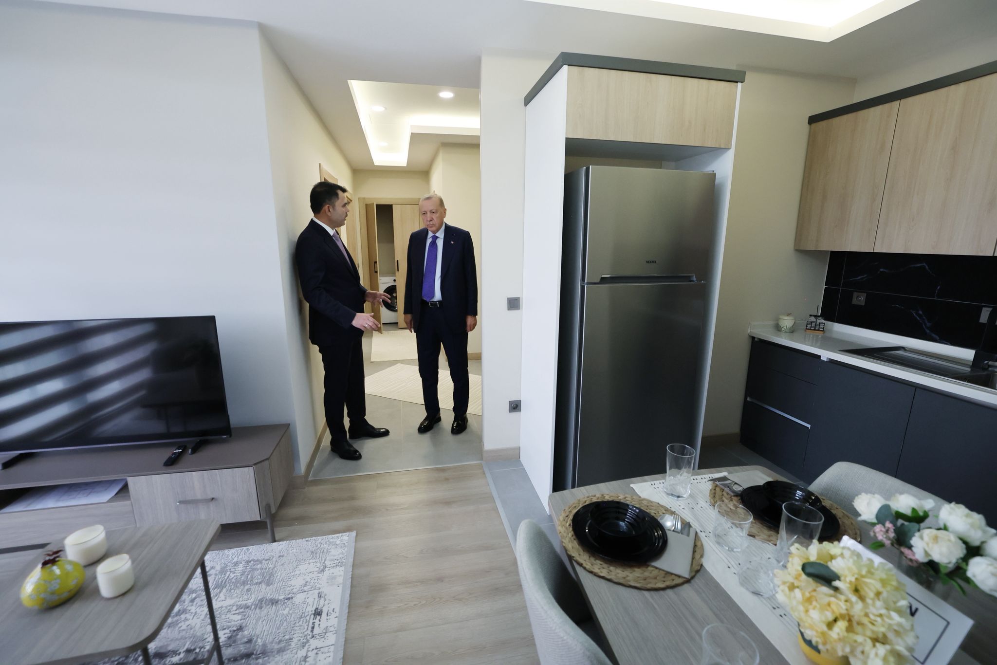 Sosyal Konutları Yerinde İnceledi (4)