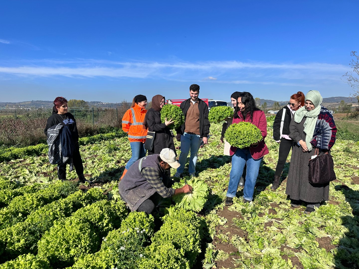 Aday Çiftçiler Sahada Teorik Bilgilerini Pekiştirdi (4) (Büyük)