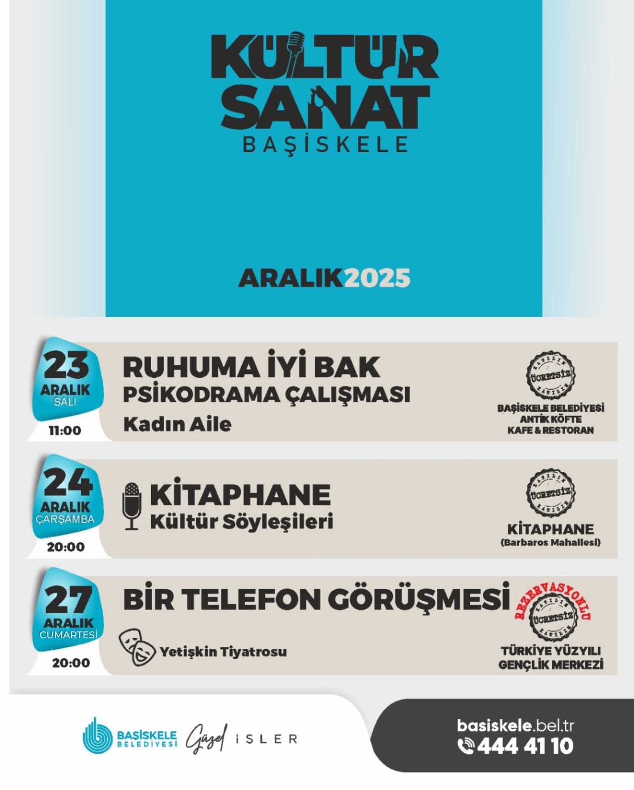 Başiskele Belediyesi Aralık’ı Kültür Ve Sanatla Karşılıyor! (1)-1