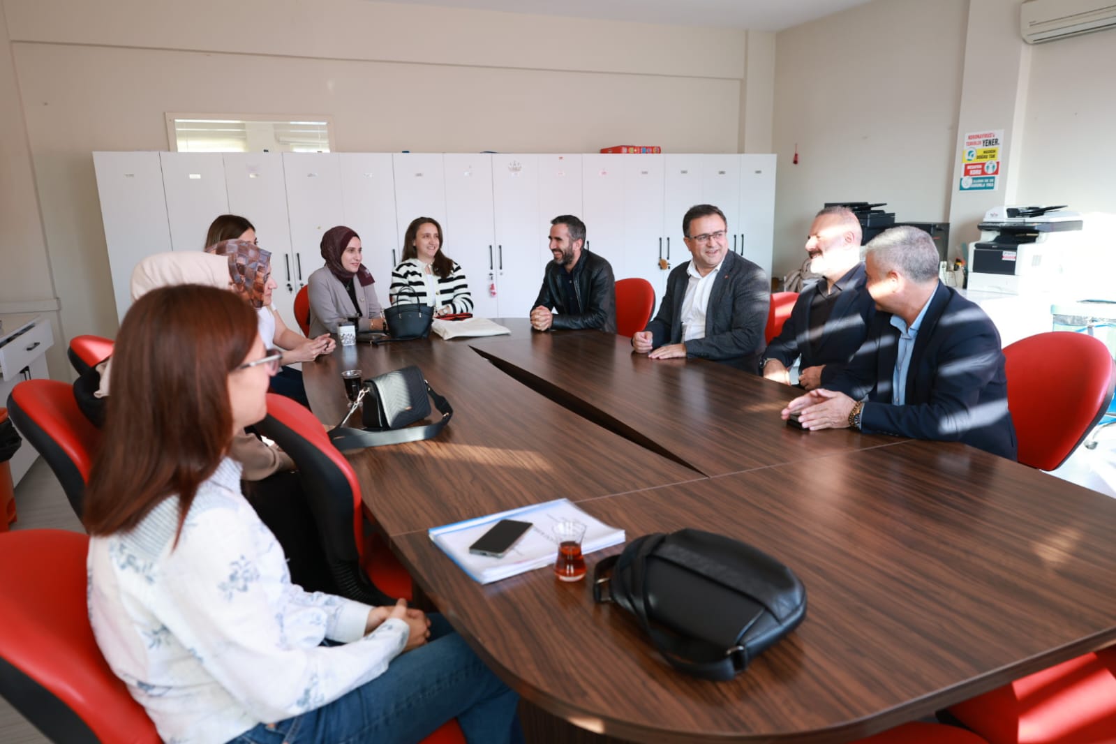 Derince Belediye Başkanı Gökçe’den Huriye Pak Okulları’na Ziyaret 6