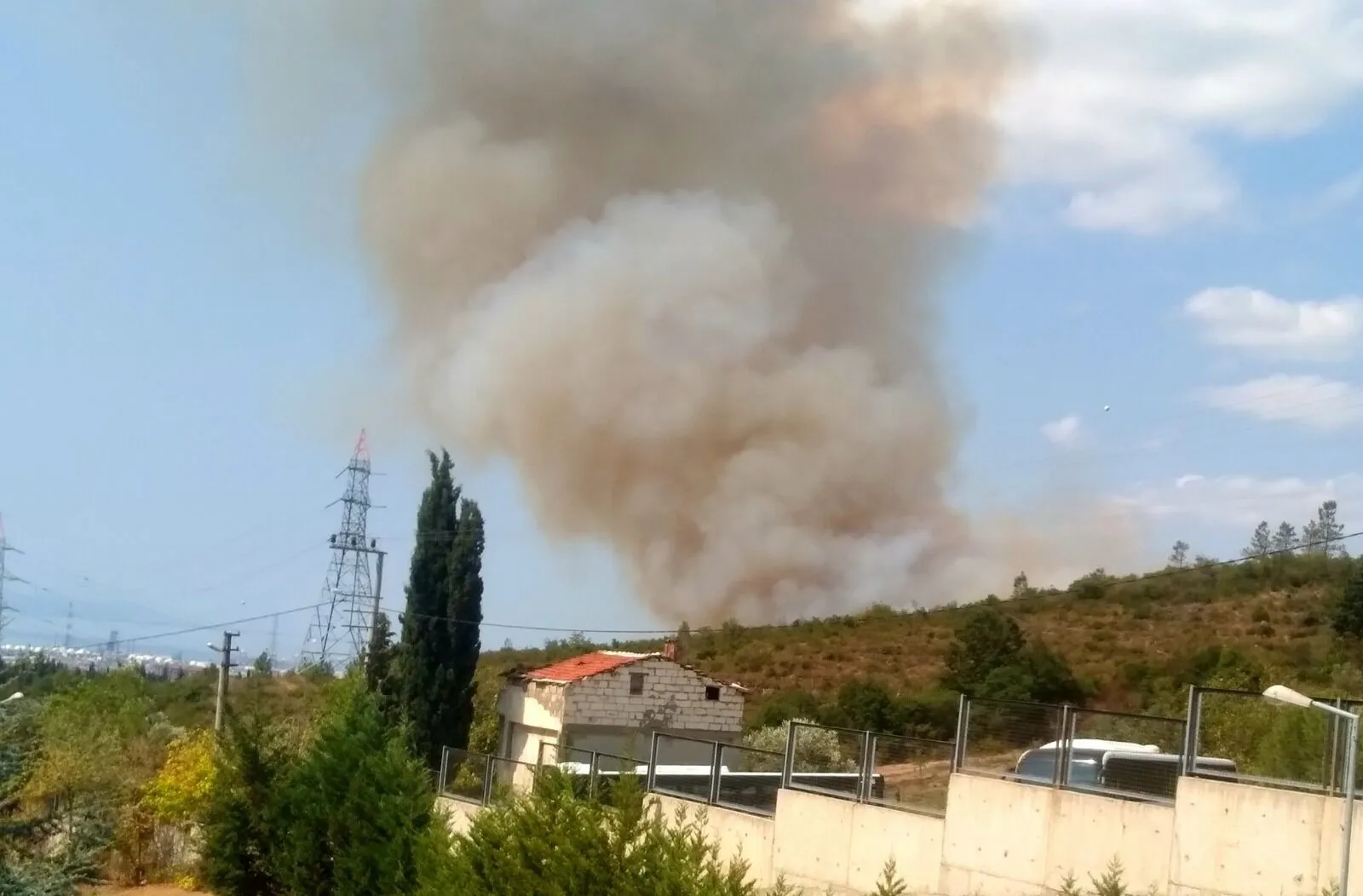 Derince Çınarlı Yangın