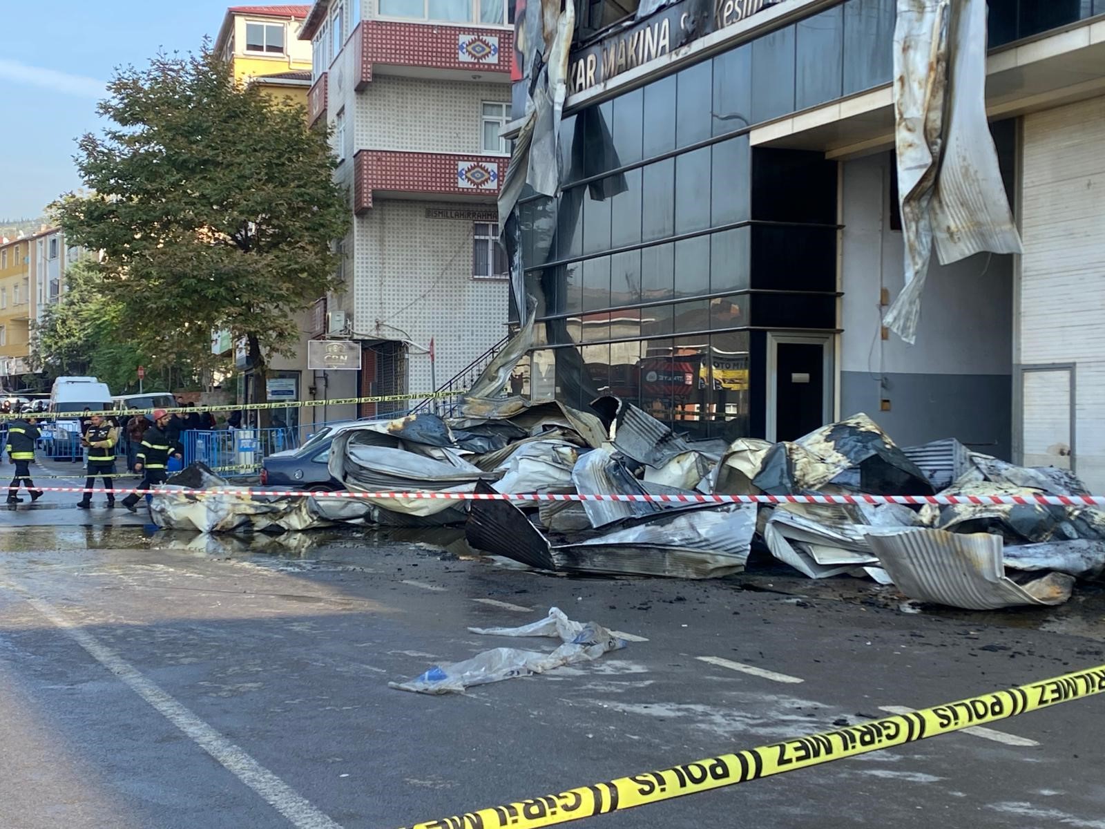 Dilovası’ndaki Parfüm Tesisindeki Yangında 3 Şüpheli Hakkında Gözaltı Kararı (1)