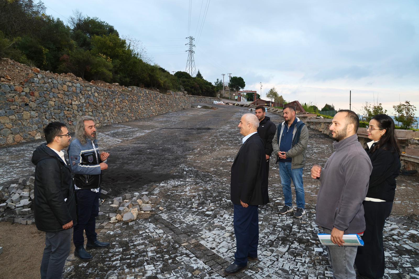 Eskihisar Sahilinde Büyük Dönüşüm Bisiklet Yolu Çalışmaları Sürüyor (2)