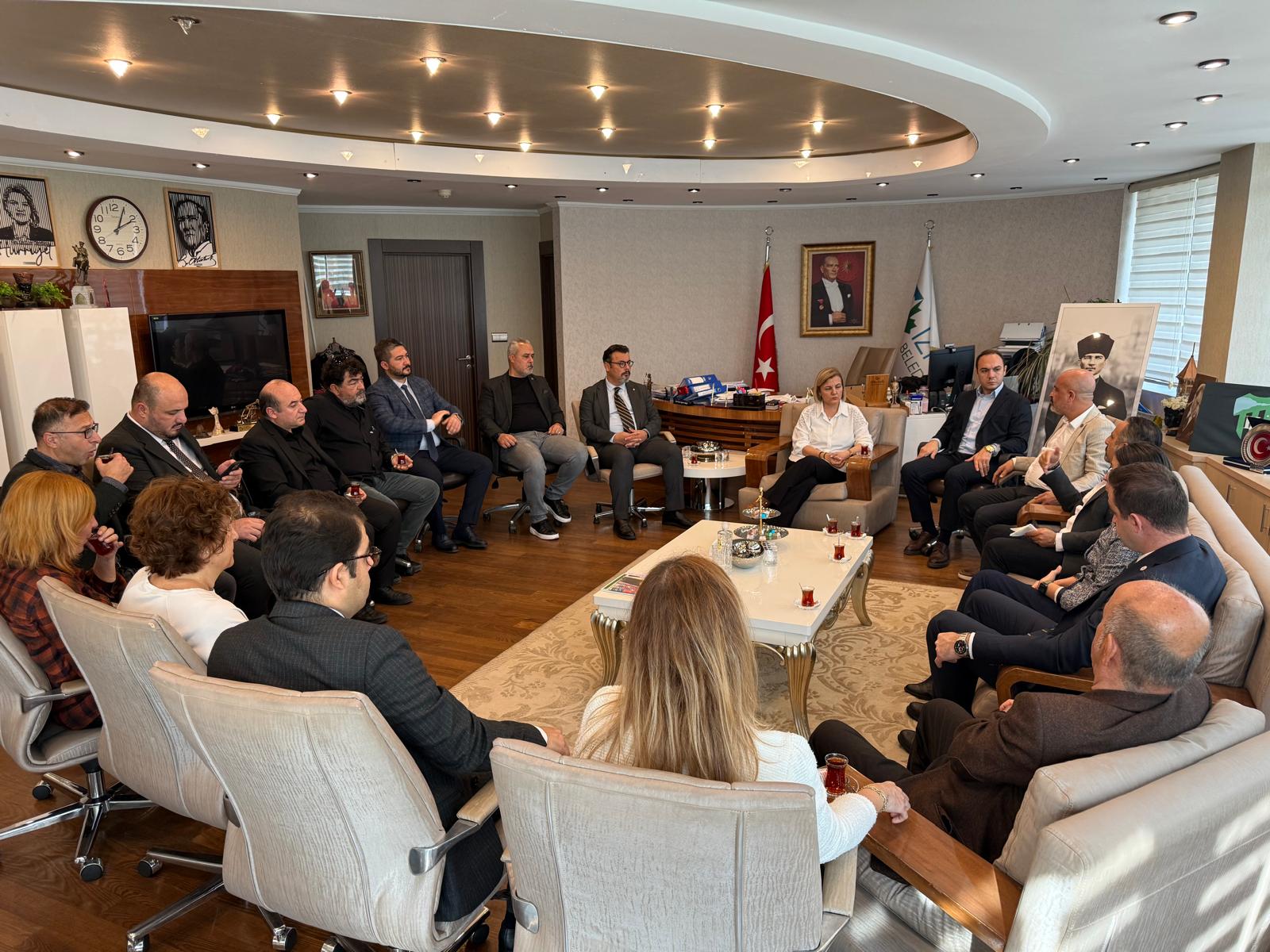 Fatma Başkan Ve Akademik Odalar Haddehane Ile Ilgili Görüştü (1)