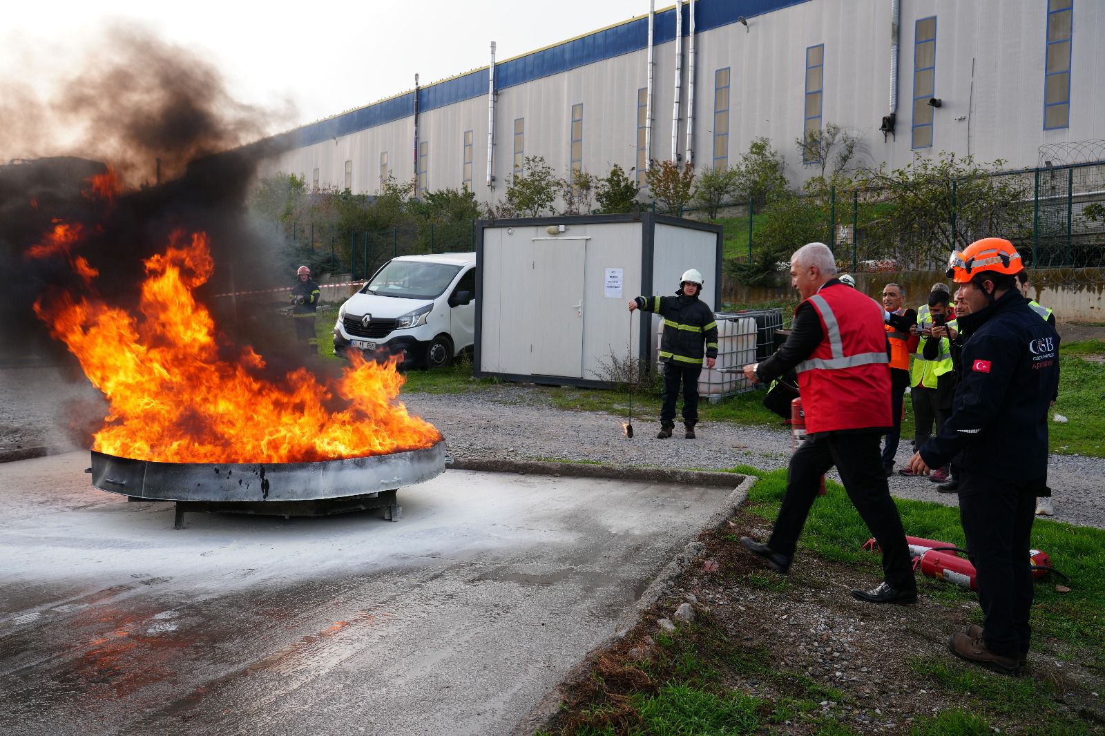Gebze Ticaret Odası’ndan Sanayi Kuruluşlarına Afet Ve Yangın Tatbikatı (7)