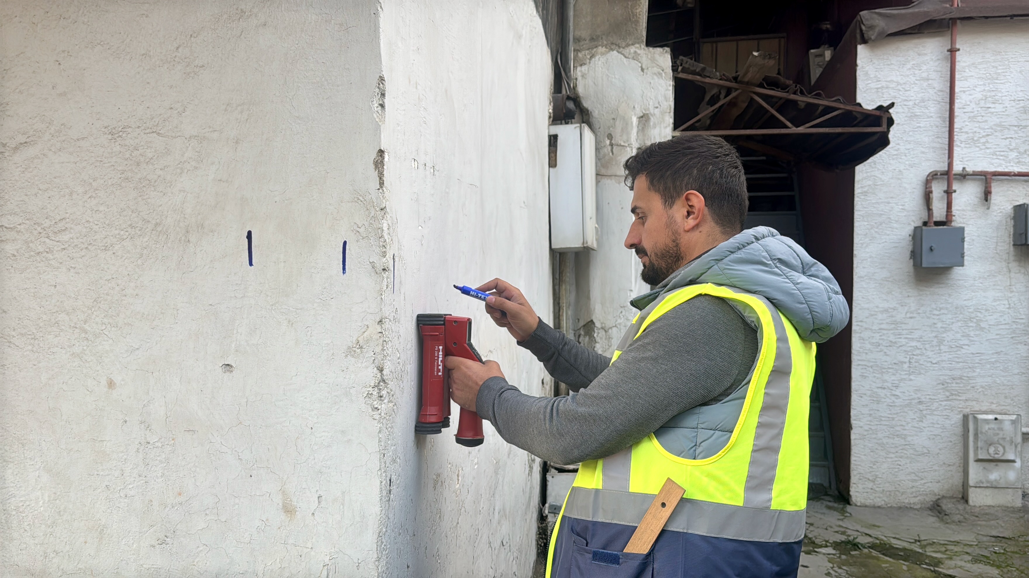 Gebze’de Çöken Apartmanın Bulunduğu Bölgede Karot Çalışmaları Sürüyor (5)