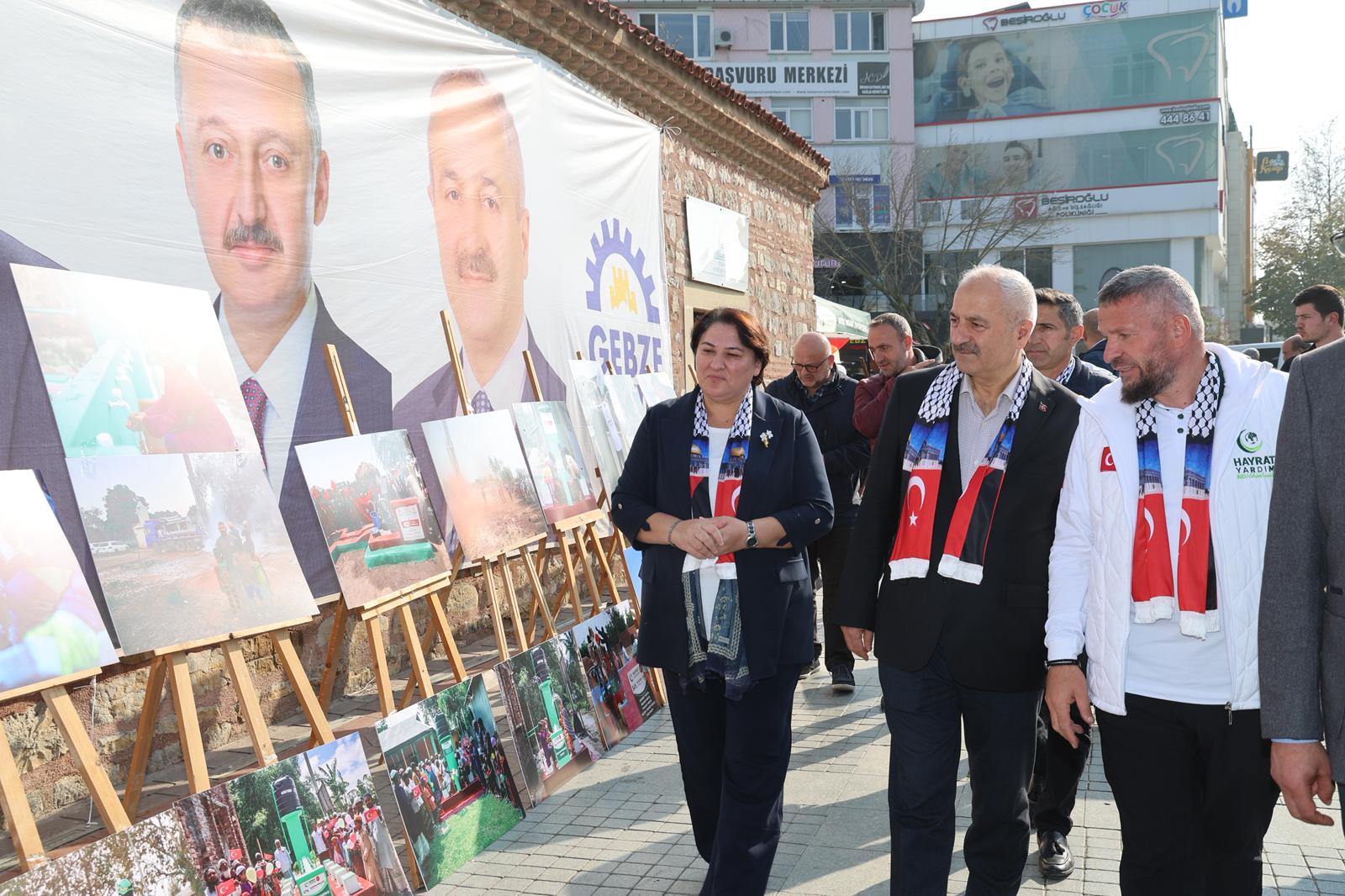 Gebze’den Gazze’ye 10 Tır Yardım Dualarla Uğurlandı (3)