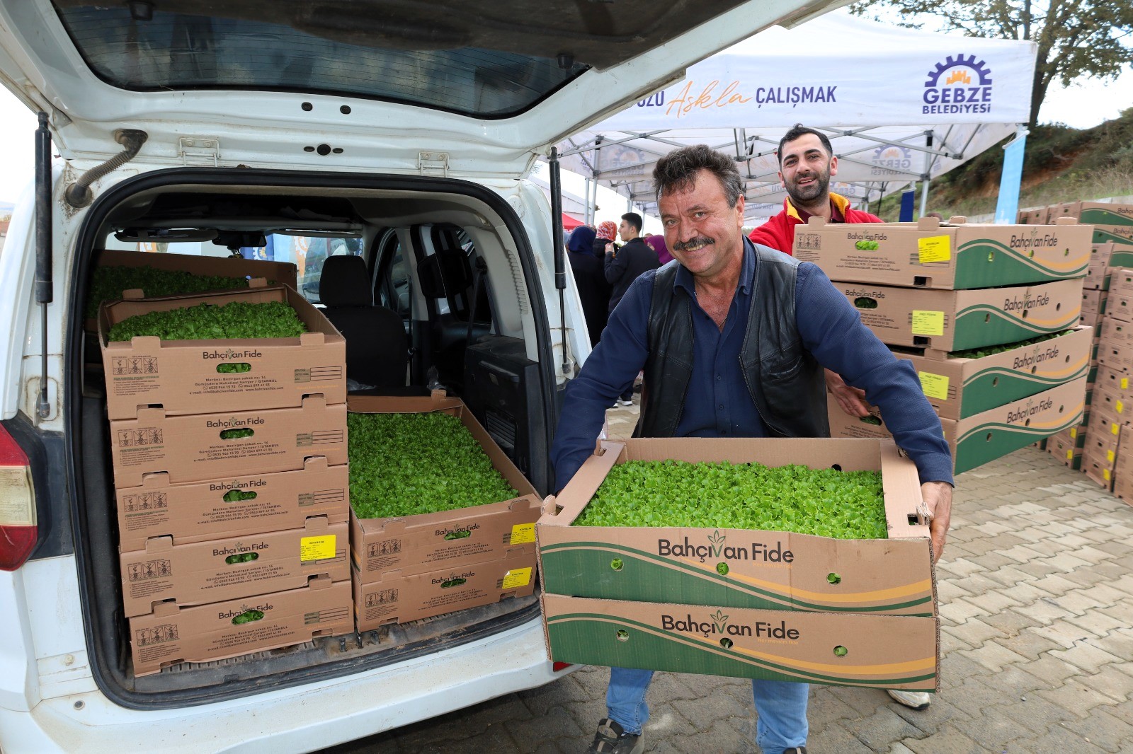 Gebzeli Çiftçiye 500 Bin Sebze Fidesi (3) 1