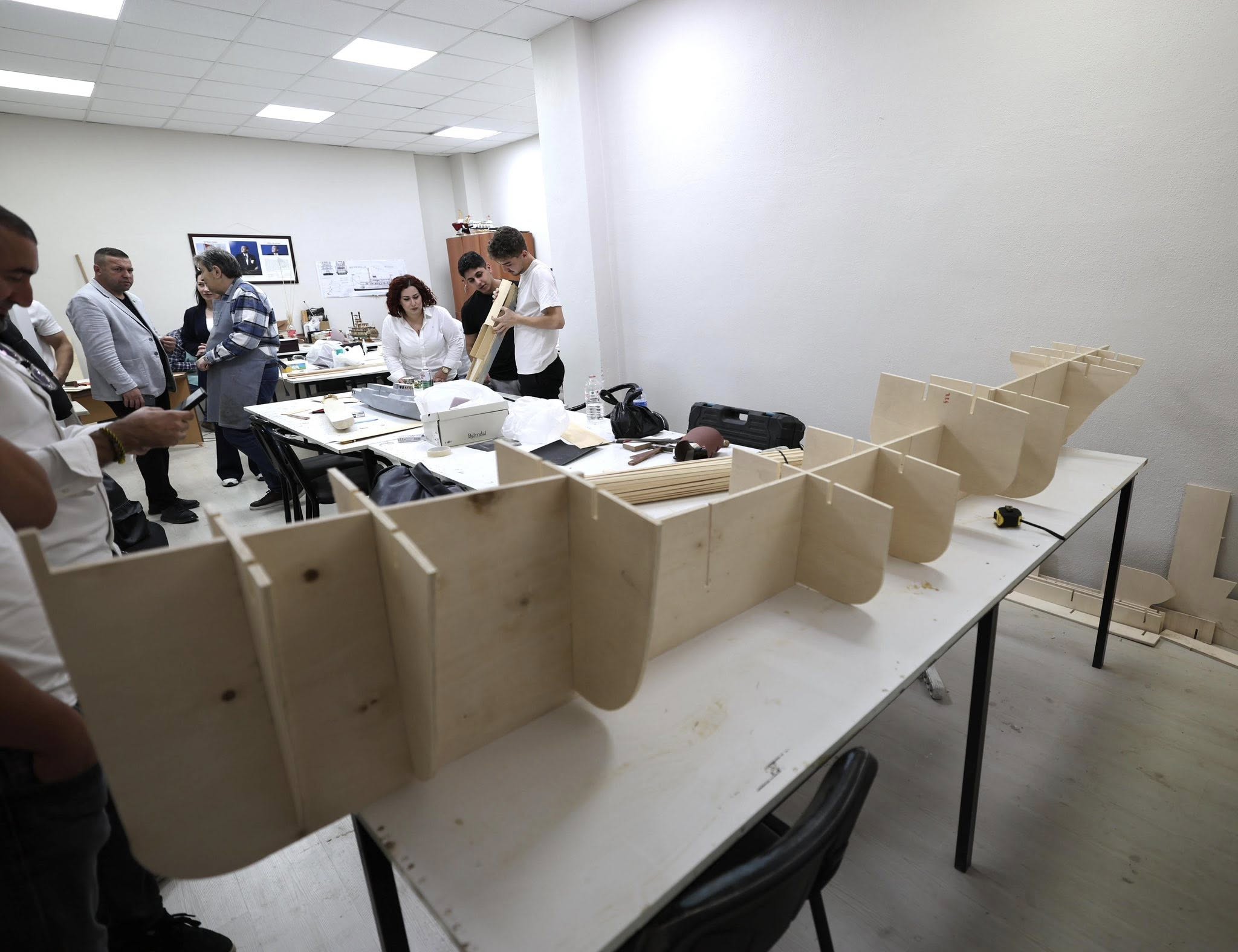 Geleceğin Teknikerlerinden Türkiye’nin En Büyük Bandırma Vapuru Maketi Projesi (2)