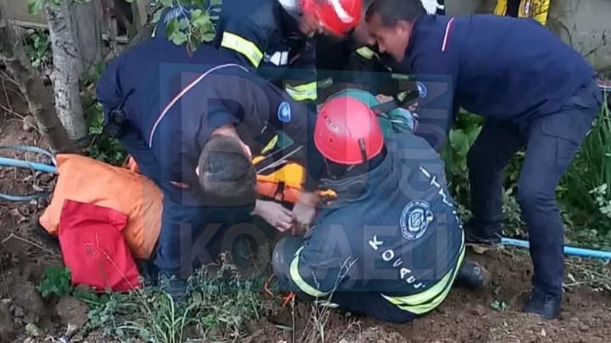 Gölcük’te Köprüden Düşen Vatandaş Kurtarıldı (1)