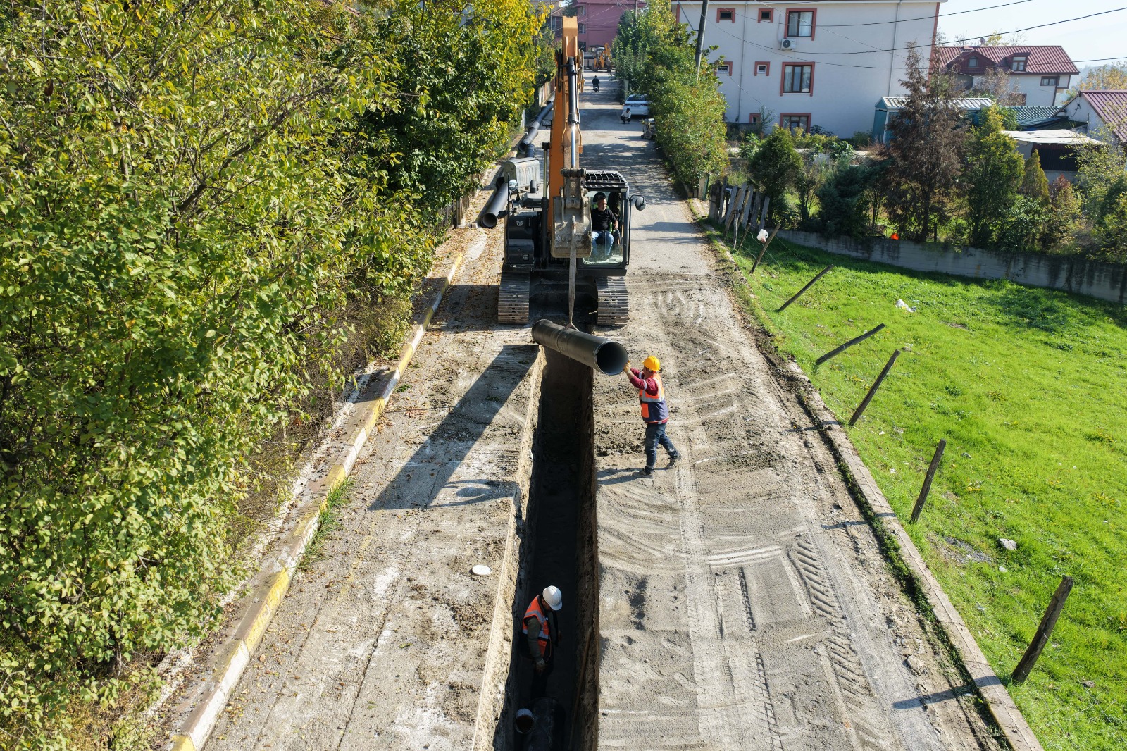 İsu Kartepe'de Su Taşkını Riskini Önledi! 2